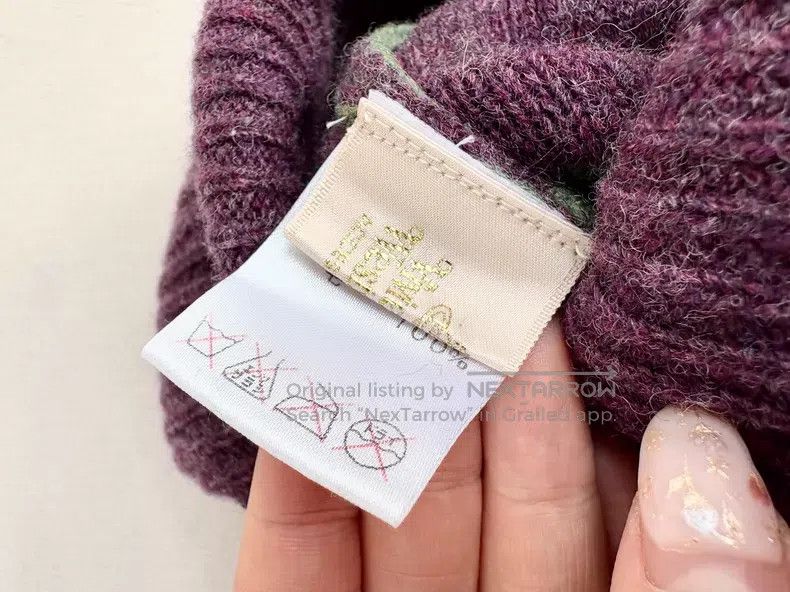 Vivienne Westwood Vivienne Westwood Matcha and red cold hat with pom-pom Size ONE SIZE - 4 Thumbnail