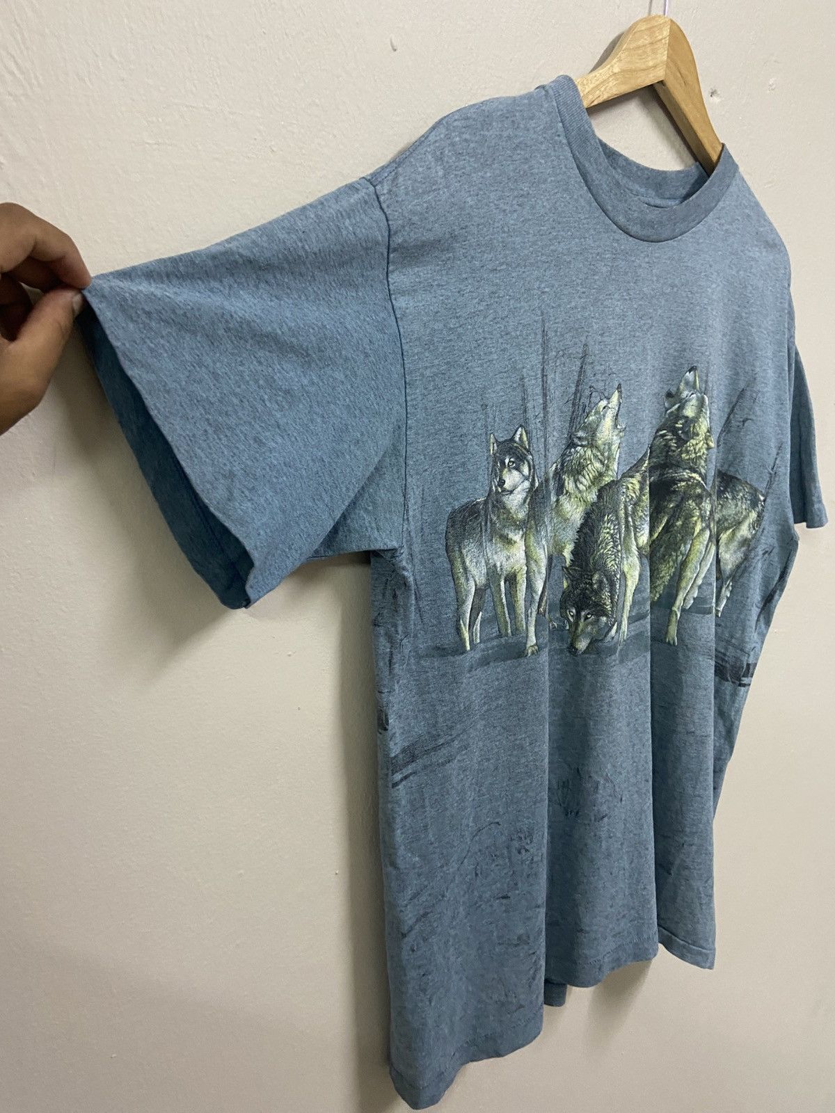 Habitat × Signal Sport × Vintage Vintage Habitat Wolf Pack Single Stitch T-Shirt Size US L / EU 52-54 / 3 - 4 Thumbnail