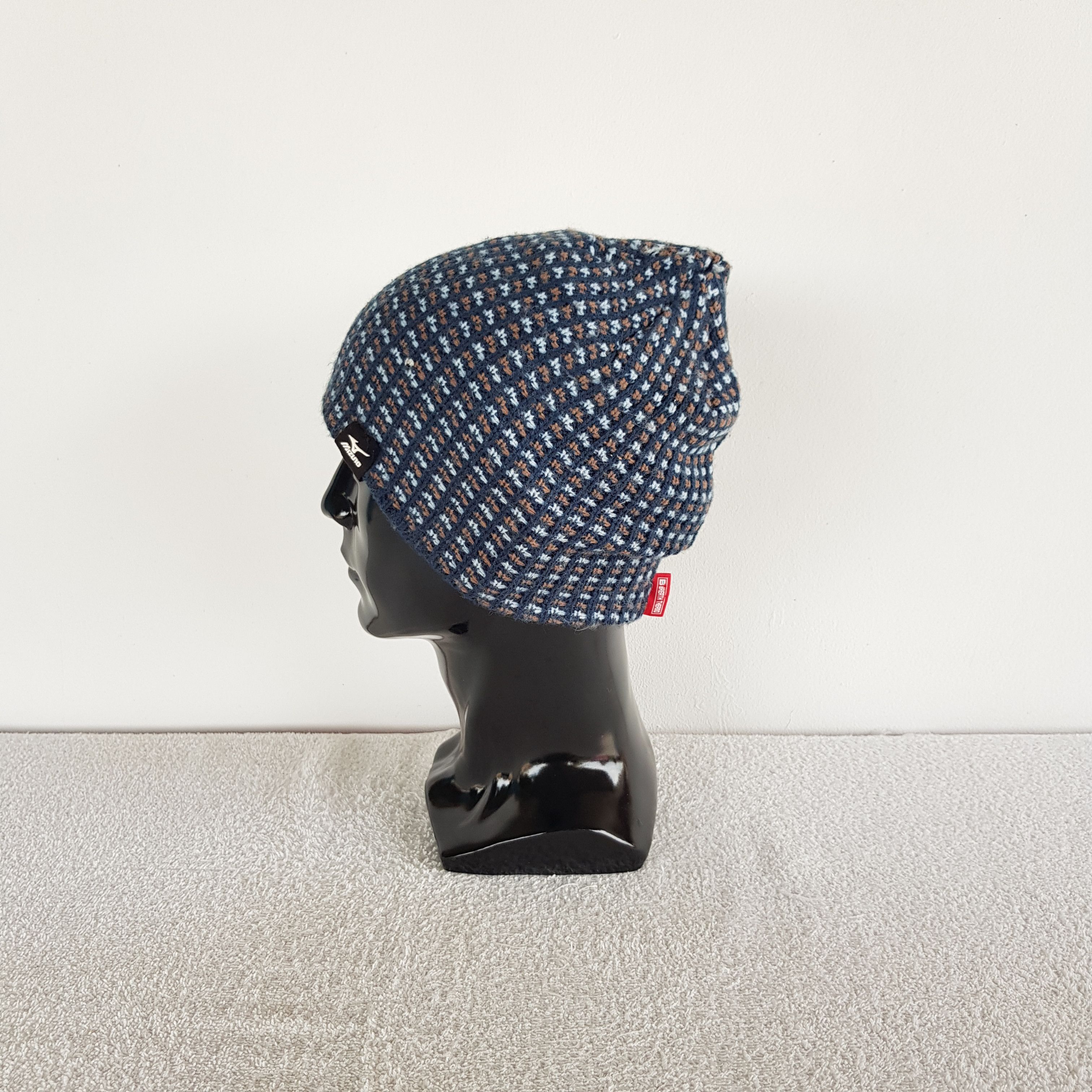 Mizuno Vintage Mizuno Beanie Y2K Japan Sportswear Snow Caps Hats Size ONE SIZE - 4 Thumbnail