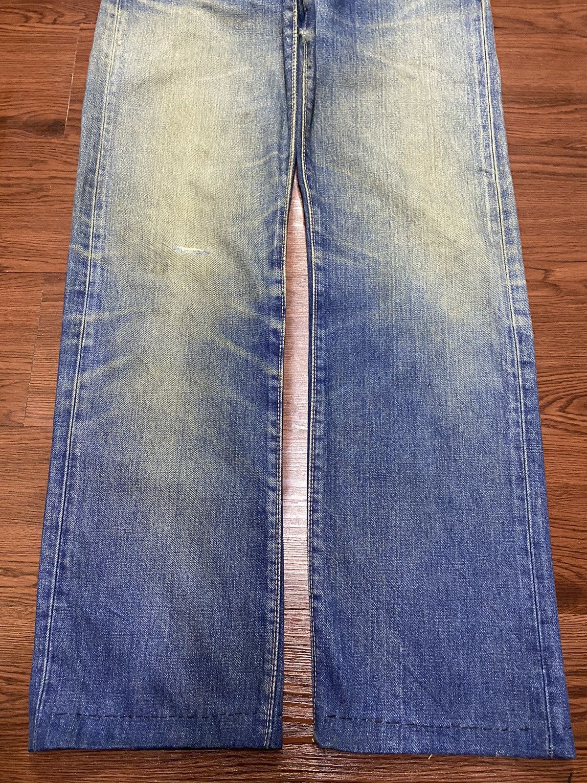 Vintage Vintage Bobson Authentic Western Jeans Mud Wash Loose Jeans Size US 31 - 5 Thumbnail
