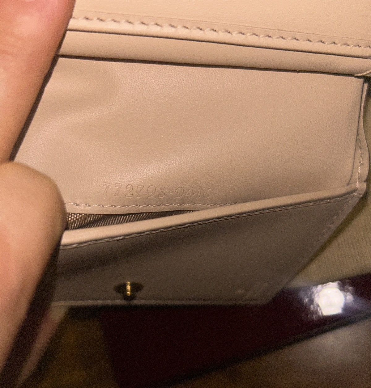 Gucci Gucci GG Logo Gilbert Calf Fold Wallet Size ONE SIZE - 8 Thumbnail