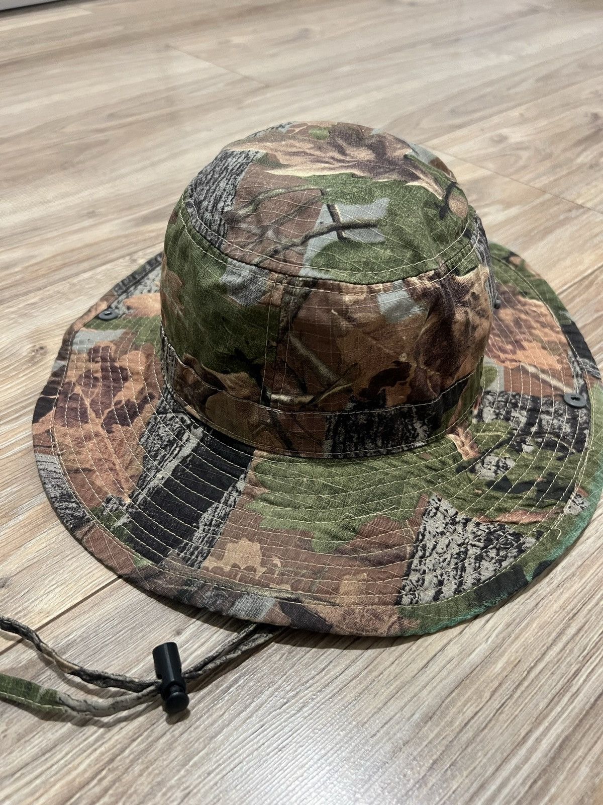 Vintage Hat Panama Jack Pyke Fishing Camouflage Size ONE SIZE - 7 Thumbnail