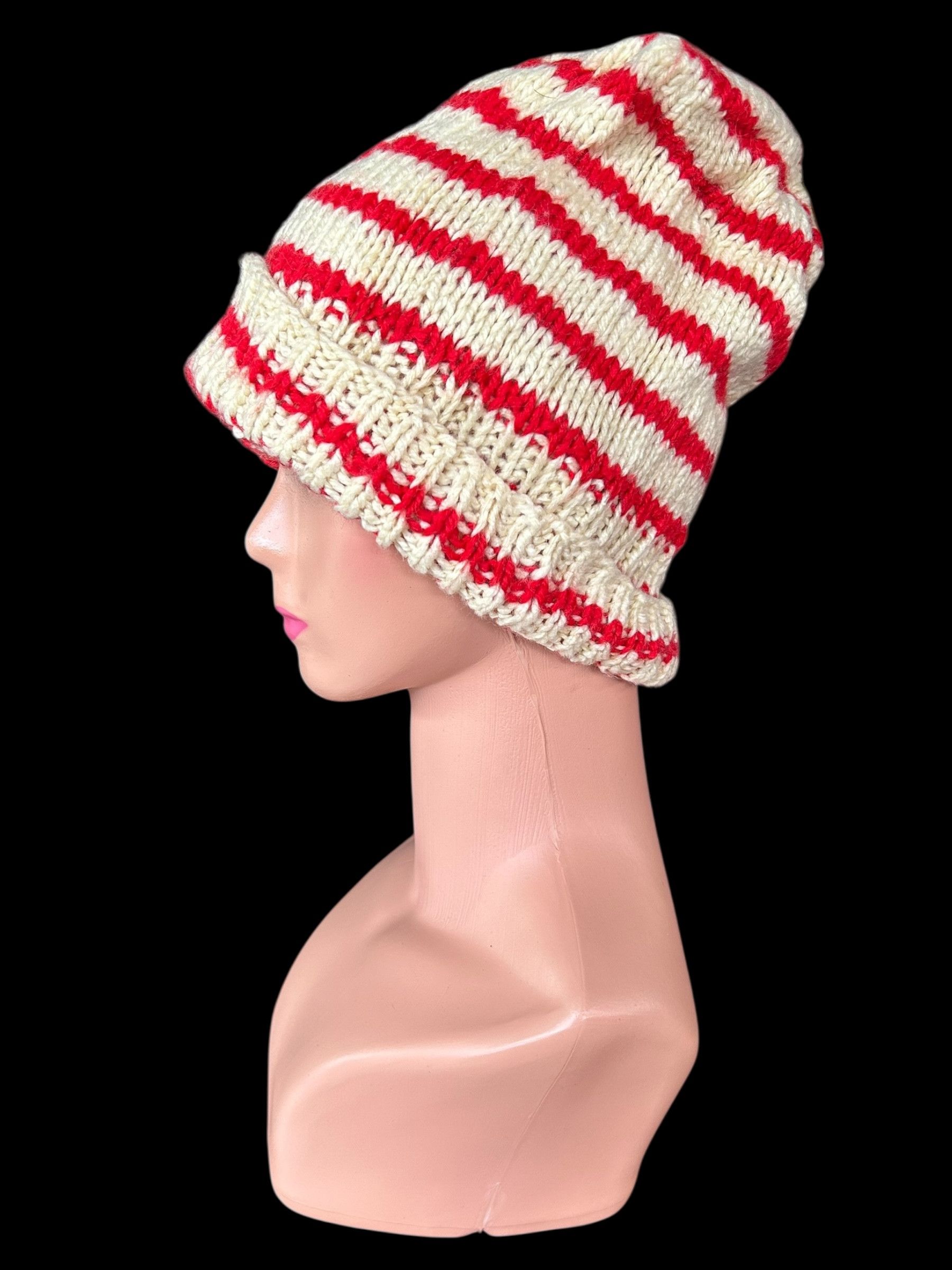 Japanese Brand × Kapital Stripe Vintage Japanese style Crochet Knitted Size ONE SIZE - 1 Thumbnail