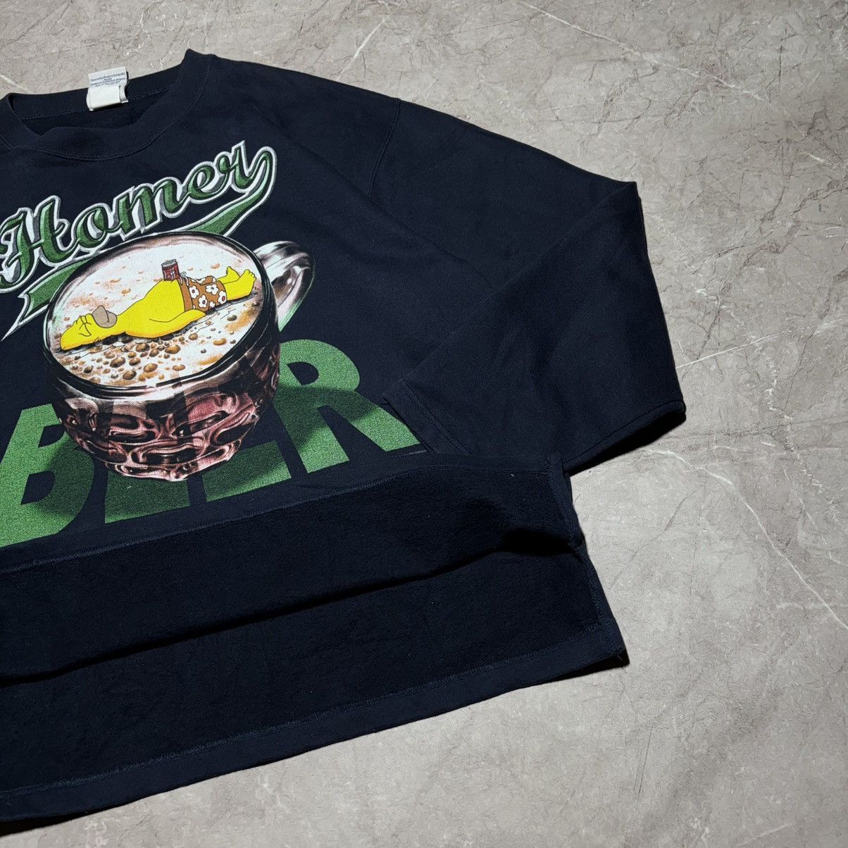 Vintage Sweatshirt The Simpsons Homer Beer 1999 years size XL Size US XL / EU 56 / 4 - 8 Thumbnail
