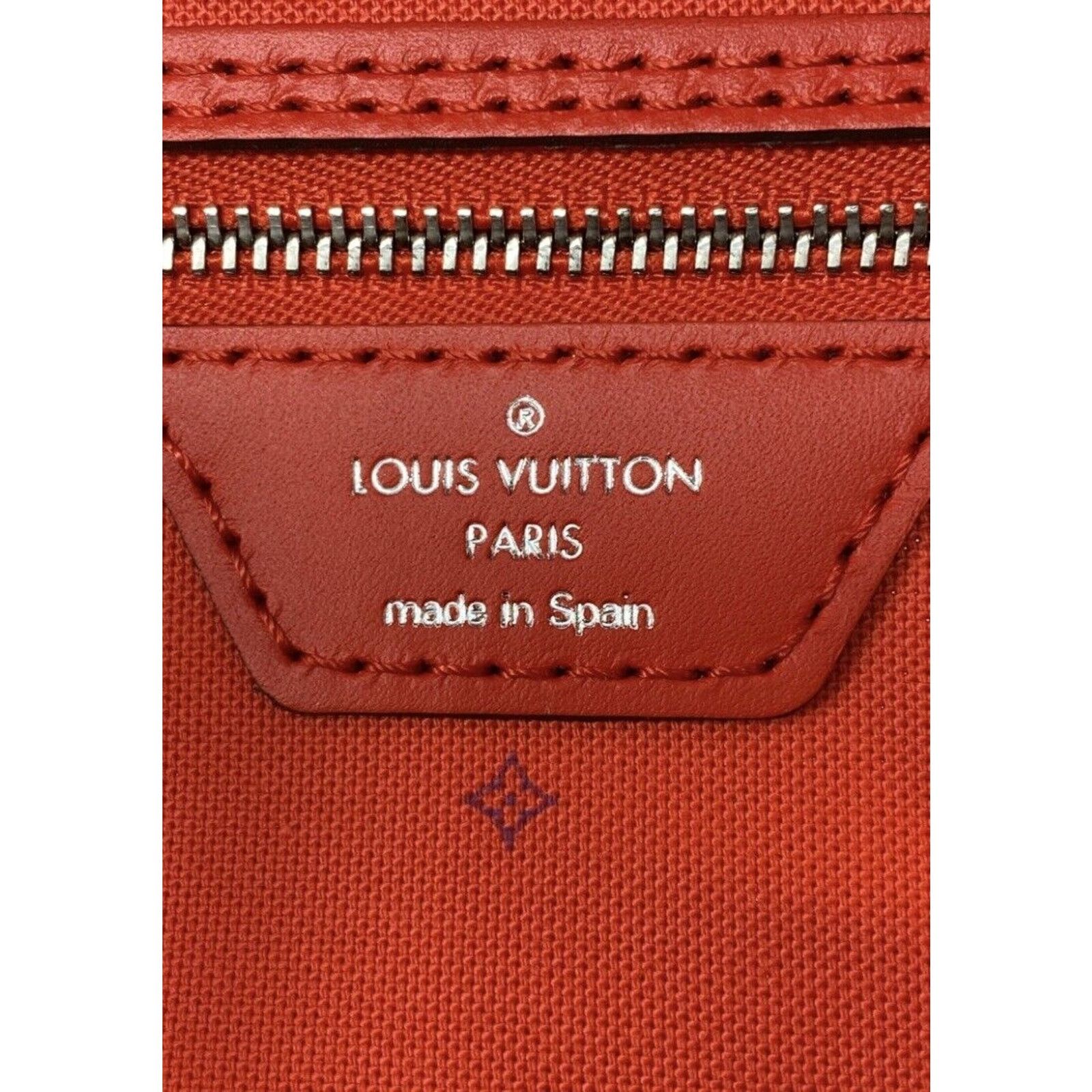 Louis Vuitton Louis Vuitton Neverfull Tote MM Pink/Red/White Canvas Size ONE SIZE - 10 Thumbnail