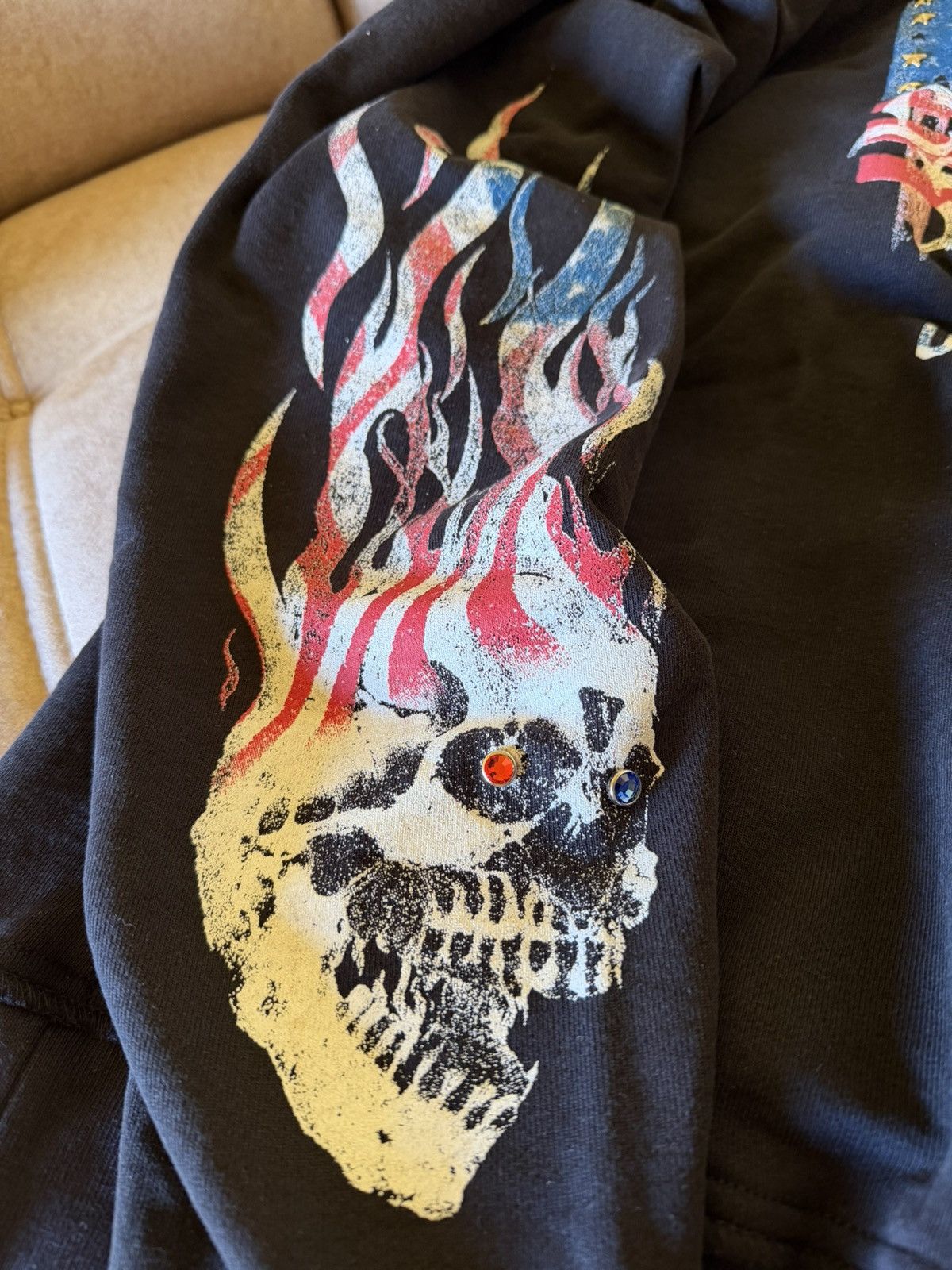 Vlone Vlone USA Flag Zip Hoodie NEW Size US XL / EU 56 / 4 - 6 Thumbnail