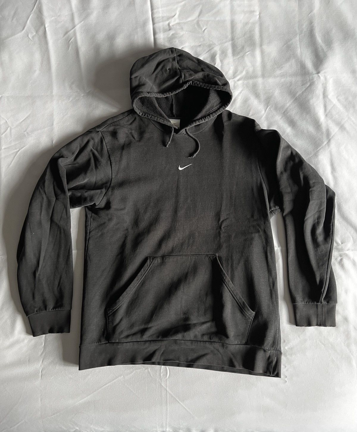 Nike Black Mini Swoosh Nike Hoodie Size US L / EU 52-54 / 3 - 1 Thumbnail
