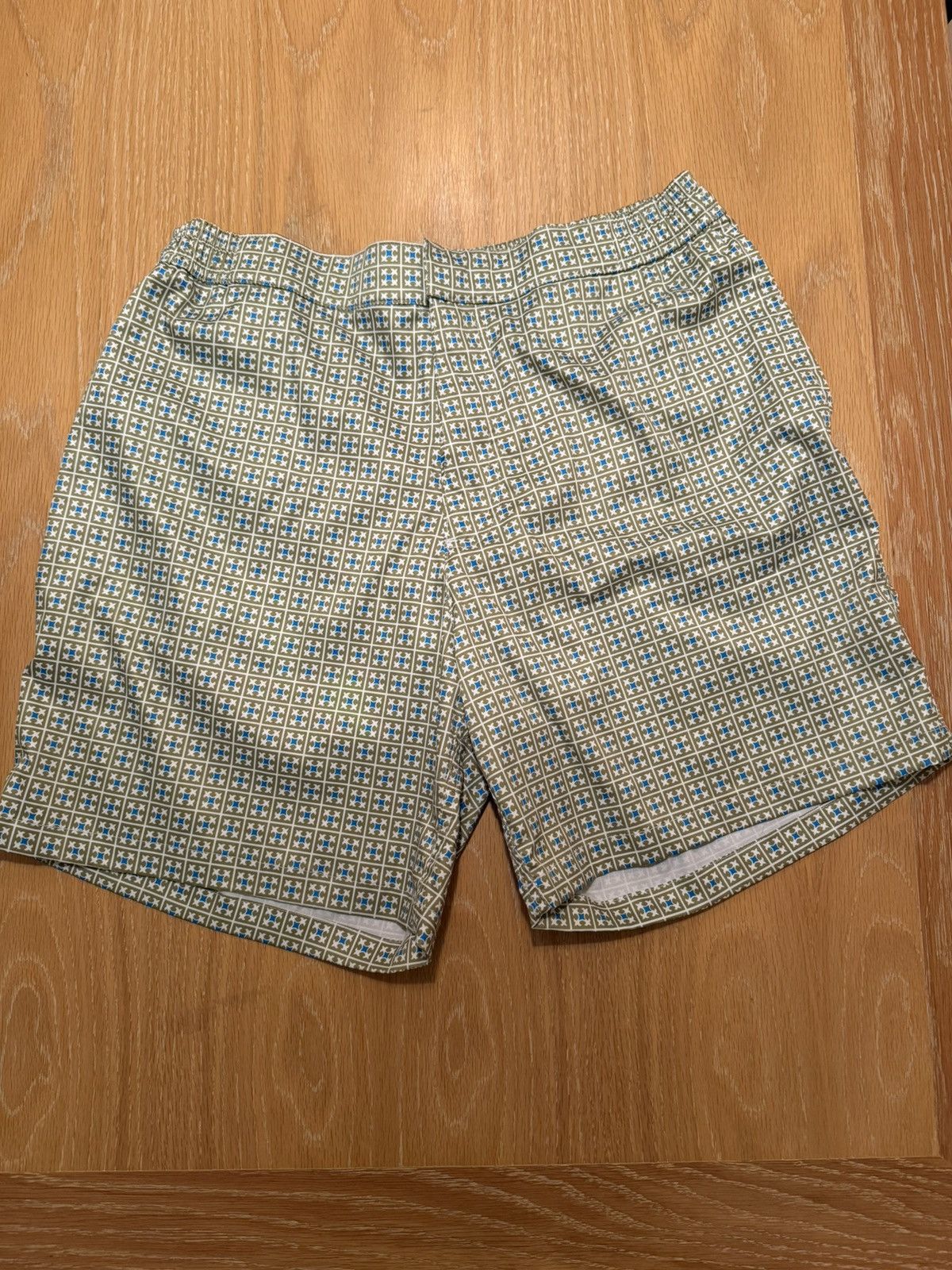Other Green Patterned Swim Suit Size US 34 / EU 50 - 1 Thumbnail