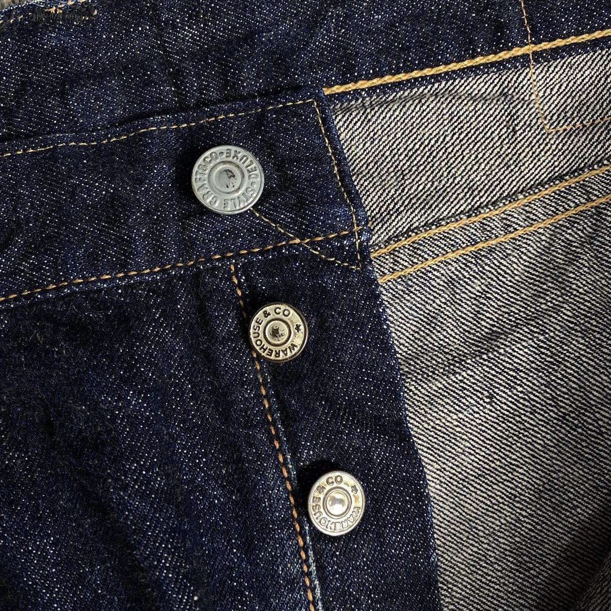 Evisu × Warehouse & Co. Evisu Hidehiko Yamane X Warehouse & Co. Selvedge Pants Size US 32 / EU 48 - 3 Thumbnail