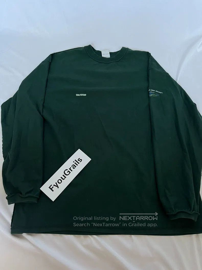 Vetements Vetements Dark Green Long Sleeve Hoodie Size US M / EU 48-50 / 2 - 4 Thumbnail