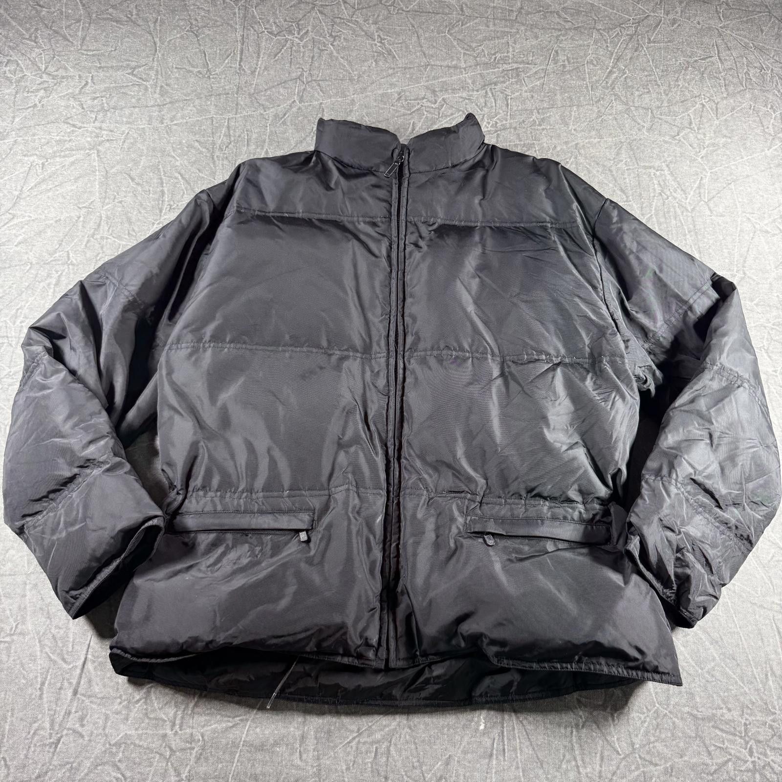 Eddie Bauer L.L. Bean Jacket Women's XL Black Puffer Goose Down Vintage Size XL / US 12-14 / IT 48-50 - 3 Thumbnail