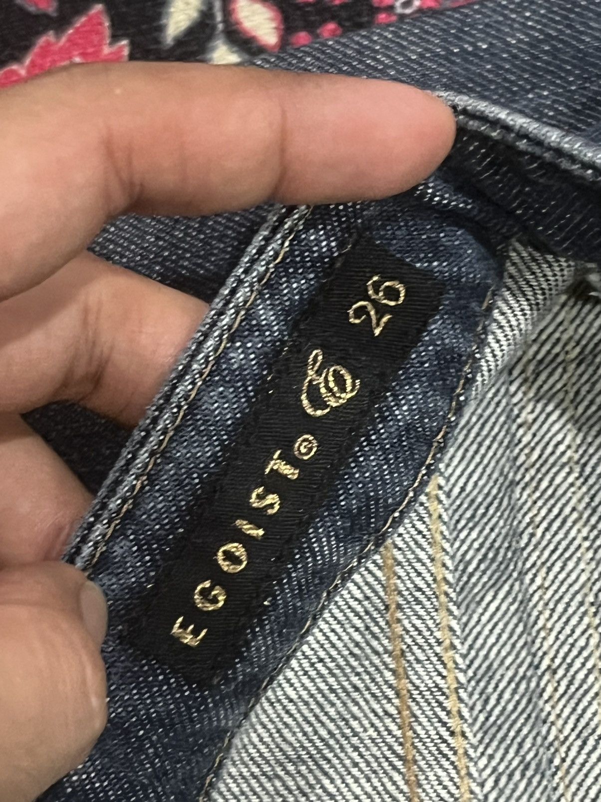 If Six Was Nine × Japanese Brand × Le Grande Bleu (L.G.B.) ⚡️Wide Leg⚡️Vintage Japanese Brand Egoist Frayed Leg Blue Jean Size 26" / US 2 / IT 38 - 13 Thumbnail