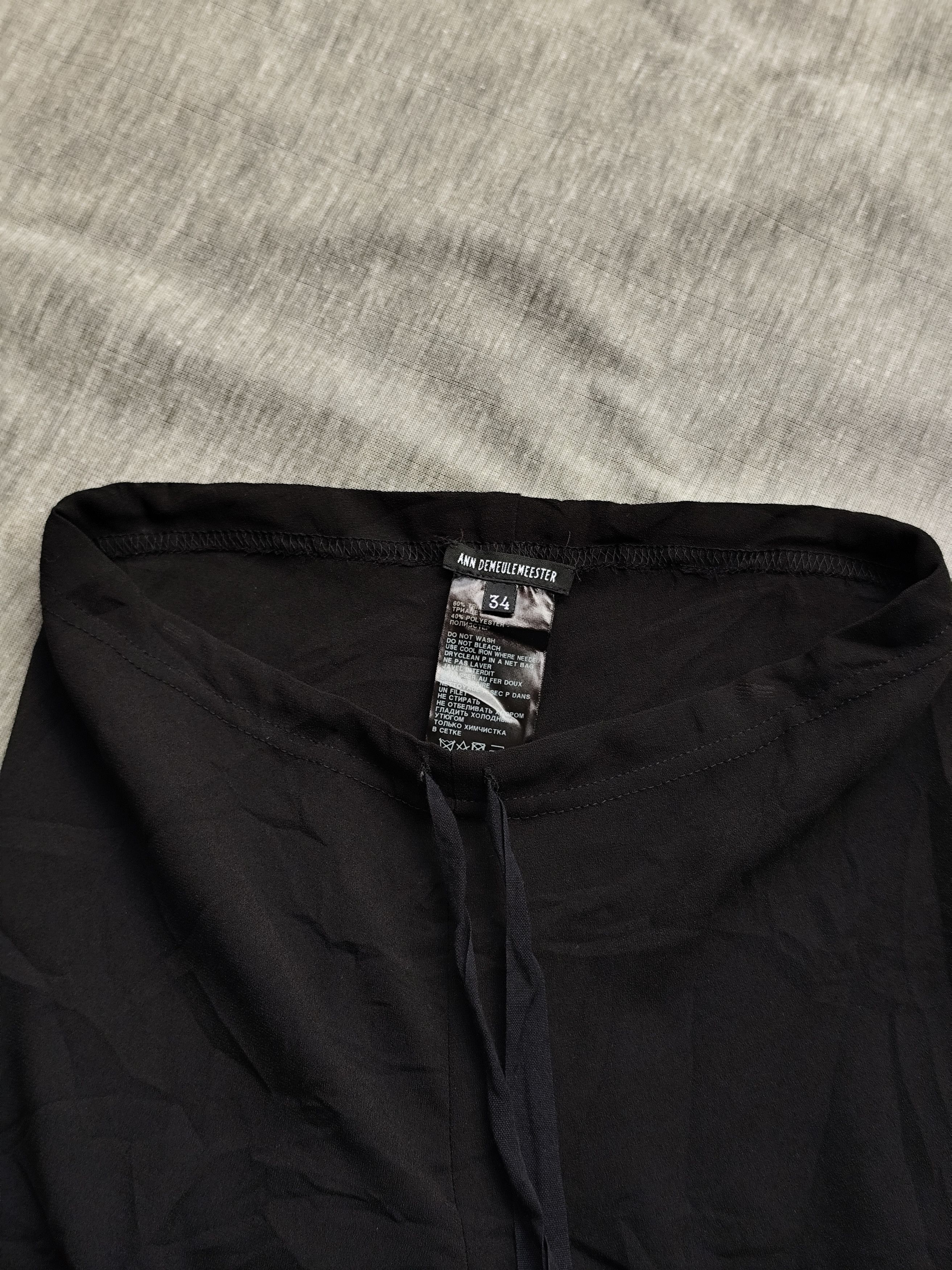 Ann Demeulemeester Ann Demeuleemester Leggings Size 24" / US 00 / IT 34 - 3 Thumbnail