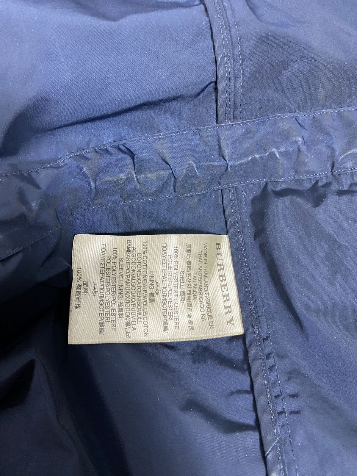 Burberry Burberry Brit Nova Check Man’s Nylon parka jacket Size US M / EU 48-50 / 2 - 6 Thumbnail