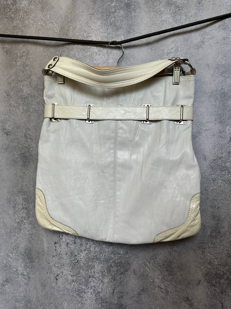 Russell & Bromley Russell & Bromley Leather Shoulder Tote Bag Buckle Size ONE SIZE - 4 Thumbnail
