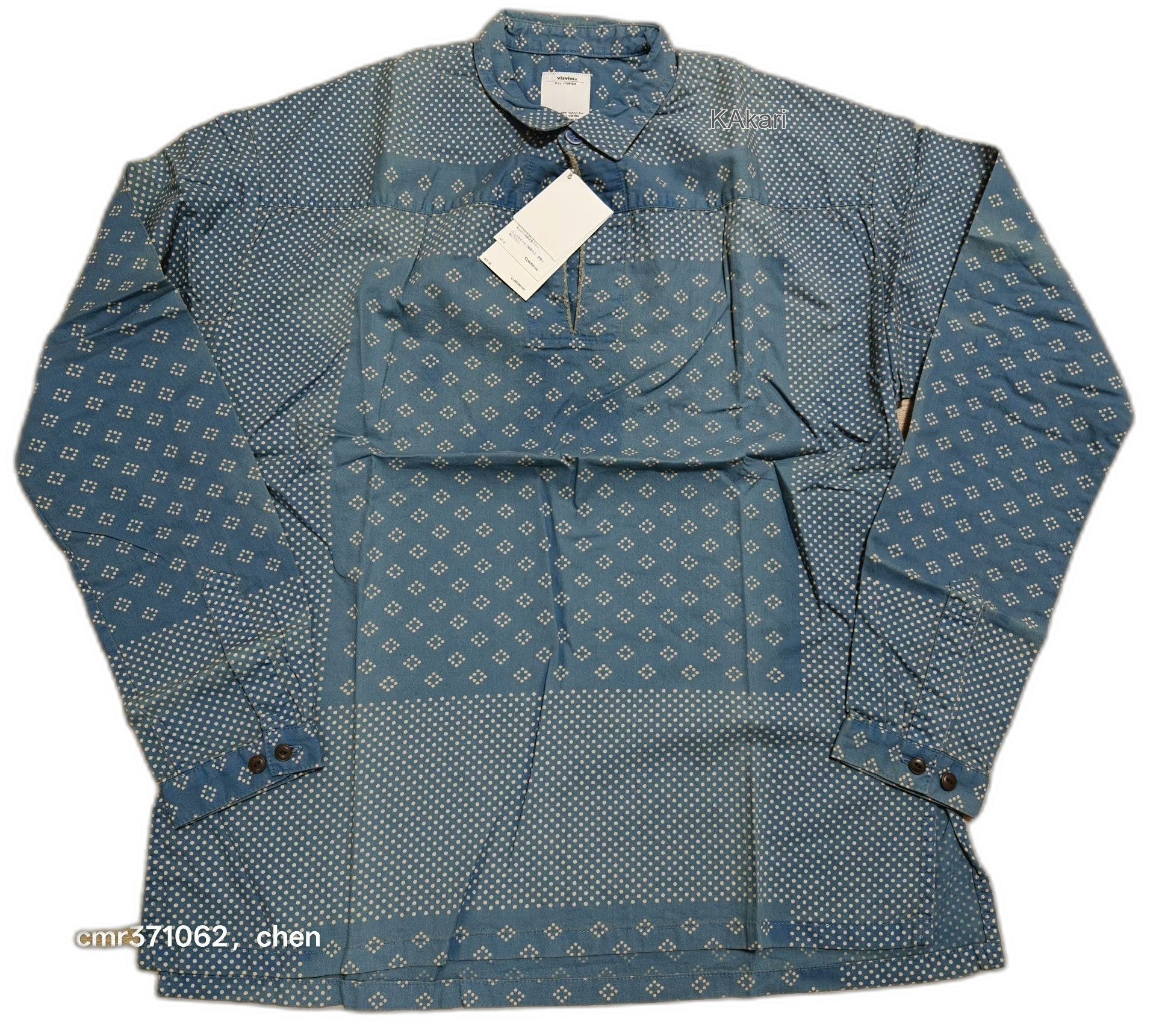 Visvim visvim 14ss kerchief dots tunic shirt Size US S / EU 44-46 / 1 - 1 Thumbnail