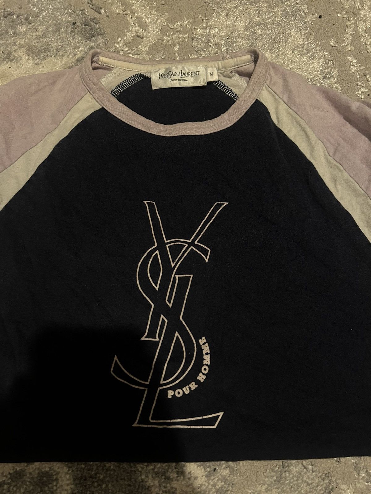 Yves Saint Laurent ysl vintage tee Size US M / EU 48-50 / 2 - 5 Thumbnail