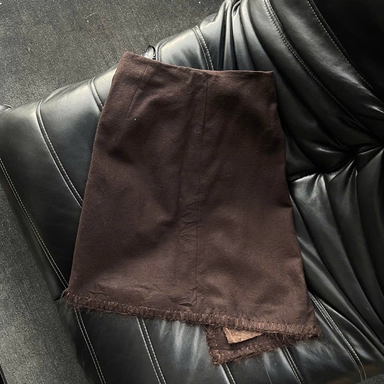 Dior Christian Dior by John Gallino wool wrap skirt Size 26" / US 2 / IT 38 - 3 Thumbnail