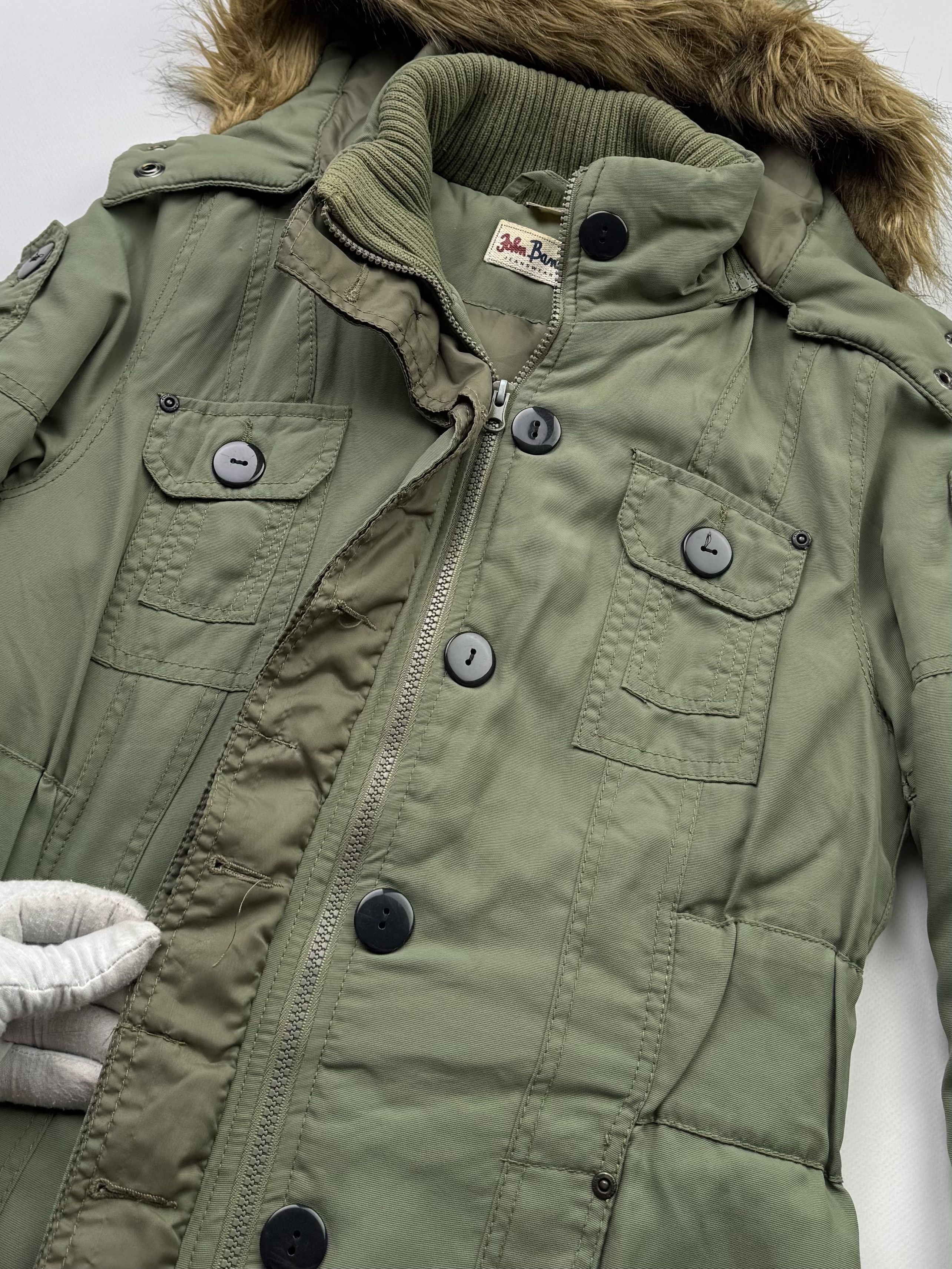 Japanese Brand Vintage Faux Fur Hood Jacket B755(V43)E2 Size XS / US 0-2 / IT 36-38 - 5 Thumbnail