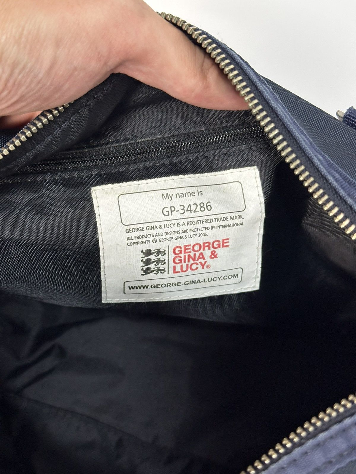 Japanese Brand Vintage GGL Bag Nylon George Gina & Lucy Rare Avant Garde Size ONE SIZE - 14 Thumbnail