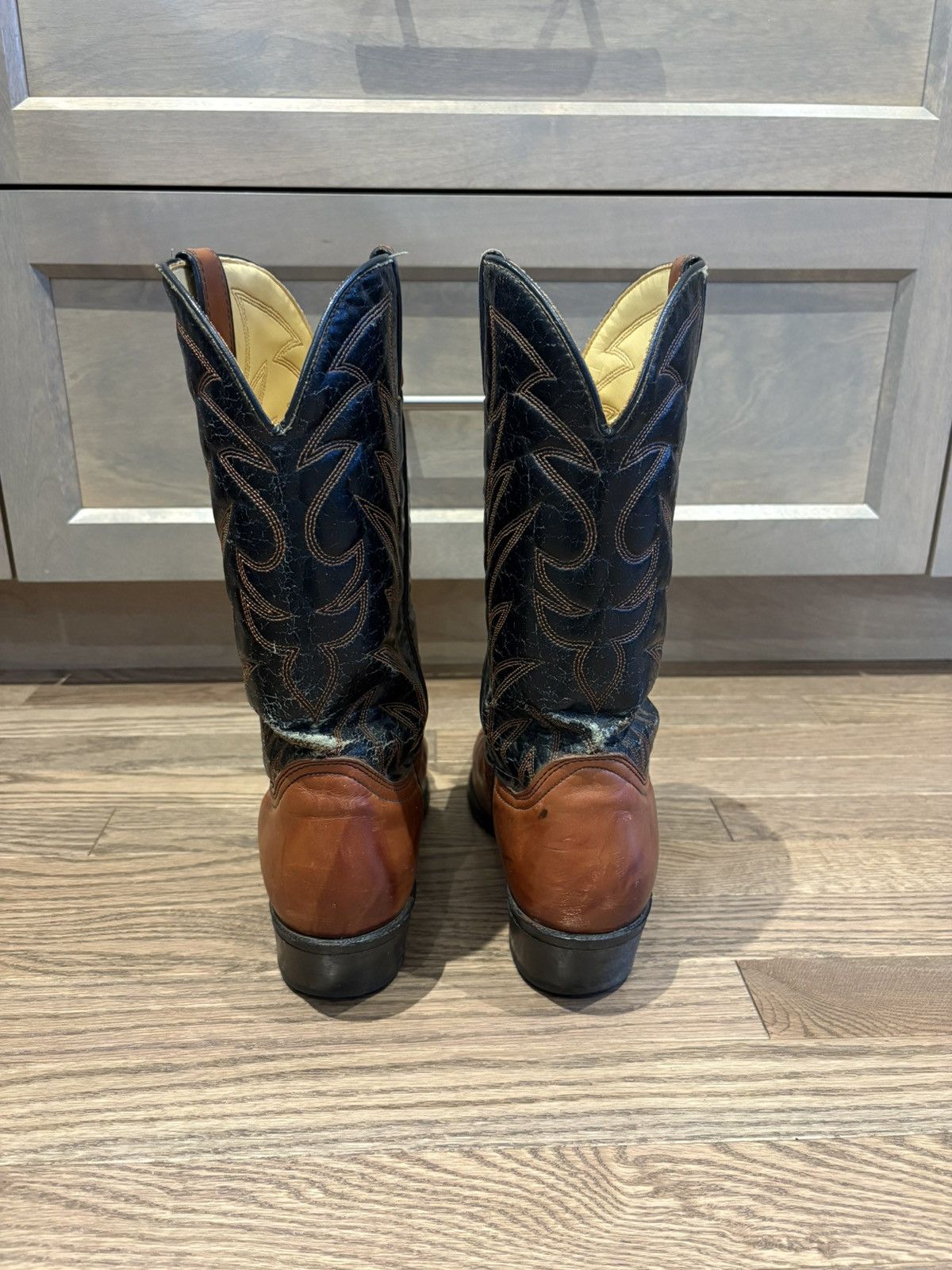 Durango Durango Vintage Cowboy Boots 1990 Size US 11.5 / EU 44-45 - 3 Thumbnail