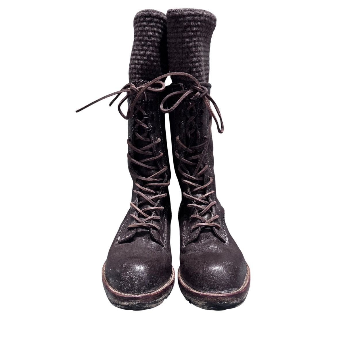 Maison MIHARA YASUHIRO Miharayasuhiro 3 Layer Combat Boots Size US 7.5 / IT 37.5 - 2 Thumbnail