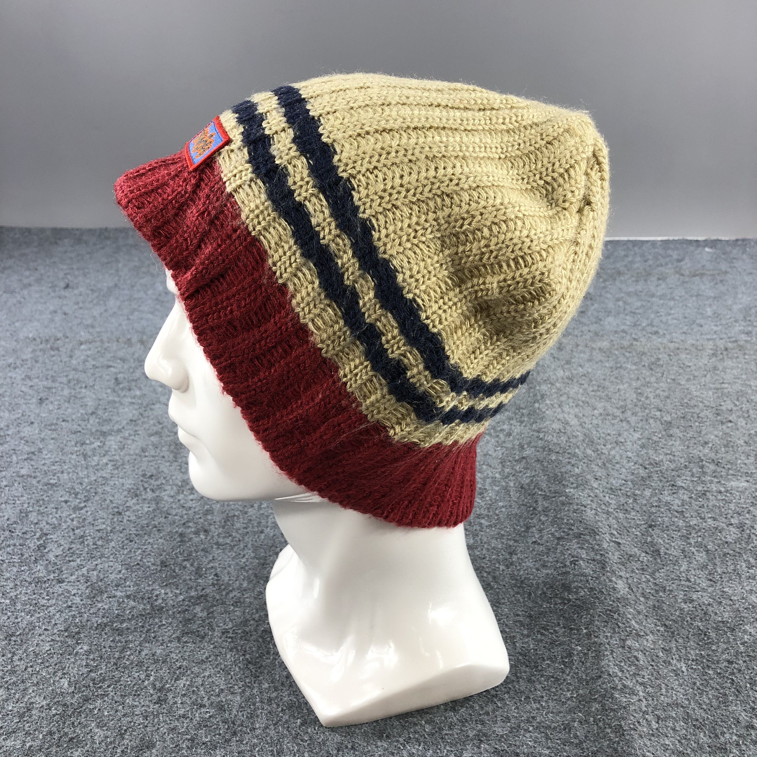 Vintage Snow Bee Snowcap Beanie Snow Hat B198 Size ONE SIZE - 2 Thumbnail
