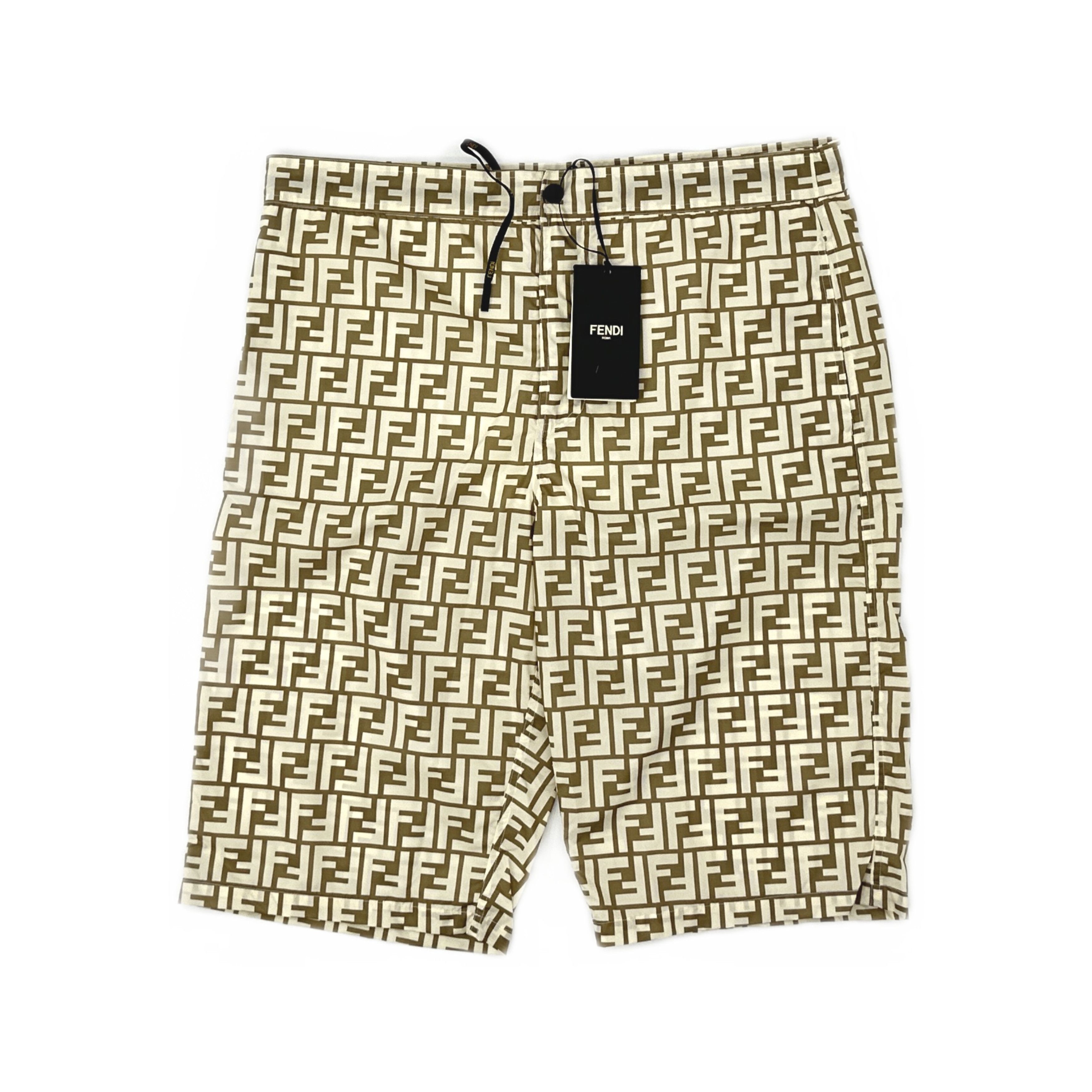 Fendi Fendi FF Pattern Swim Shorts Size 34 Size US 34 / EU 50 - 1 Thumbnail