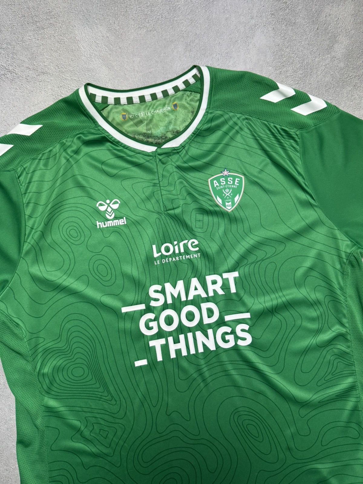 Hummel Saint-Etienne 2022 2023 Home Shirt Soccer Jersey Hummel Size US XL / EU 56 / 4 - 3 Thumbnail
