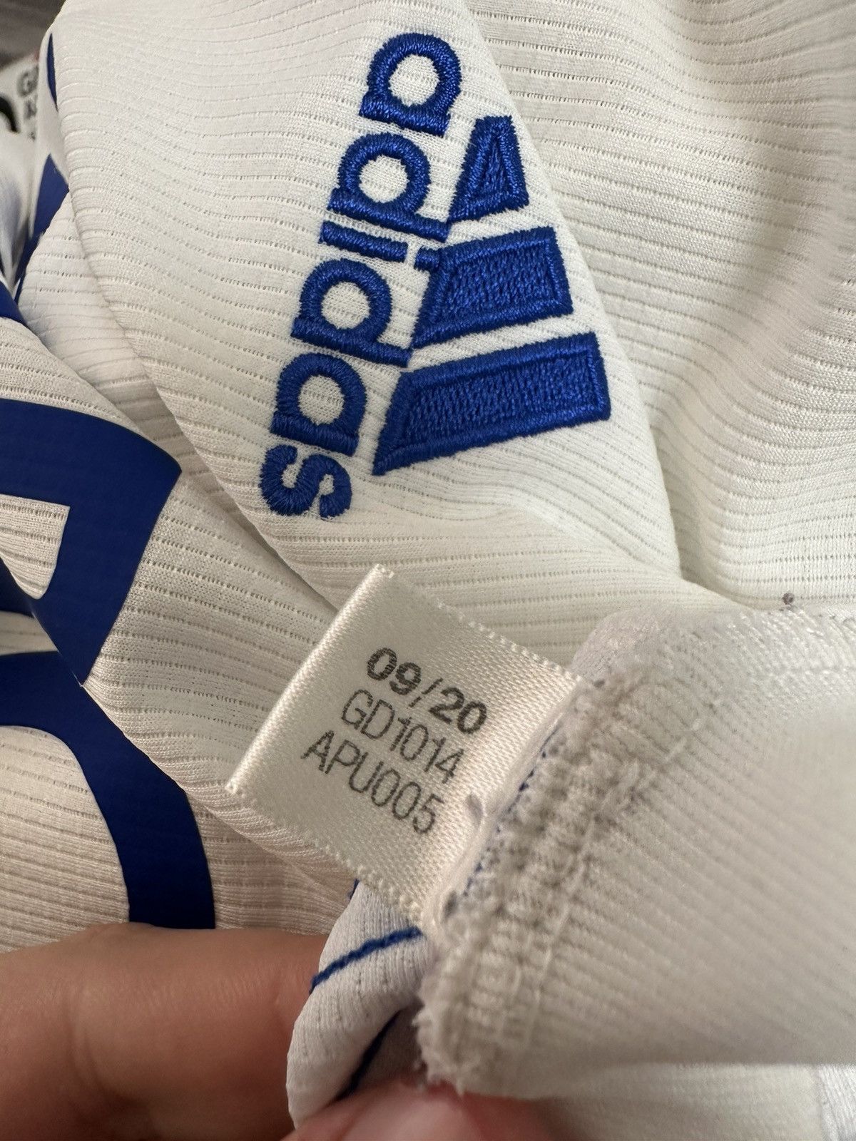Adidas Adidas Leeds United 2020-2021 Home Football Jersey shirt Size US XXL / EU 58 / 5 - 8 Thumbnail