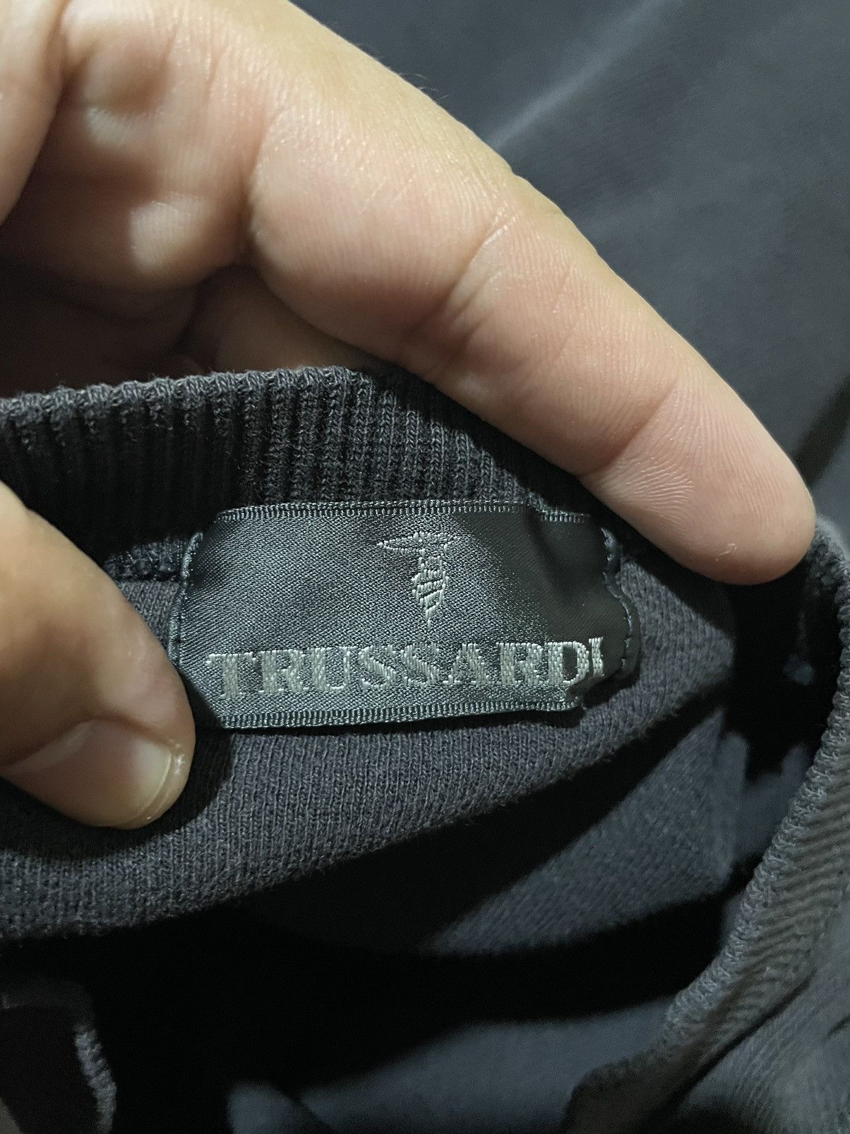 Trussardi × Vintage Trussardi Jeans Baggy Sweatshirt Size US M / EU 48-50 / 2 - 5 Thumbnail