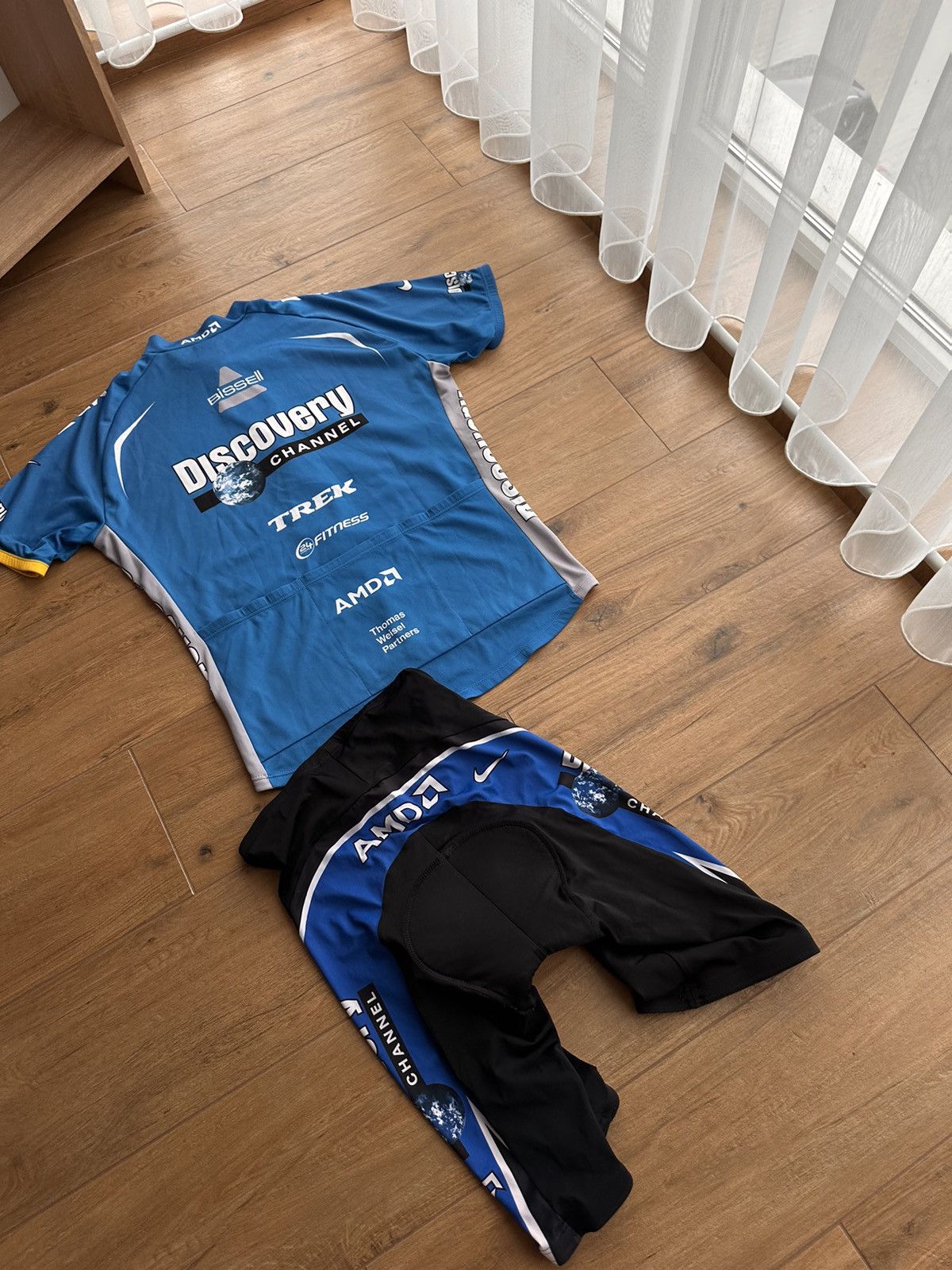 Bicycle × Nike × Vintage Vintage Nike Discovery AMD Trek Cycling Set Size US XL / EU 56 / 4 - 11 Thumbnail