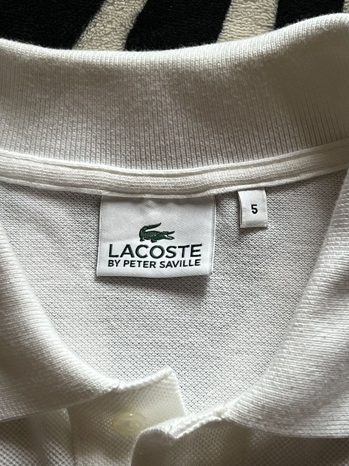 Designer × Lacoste Lacoste by Peter Saville polo t-shirt authentic Size US L / EU 52-54 / 3 - 3 Thumbnail