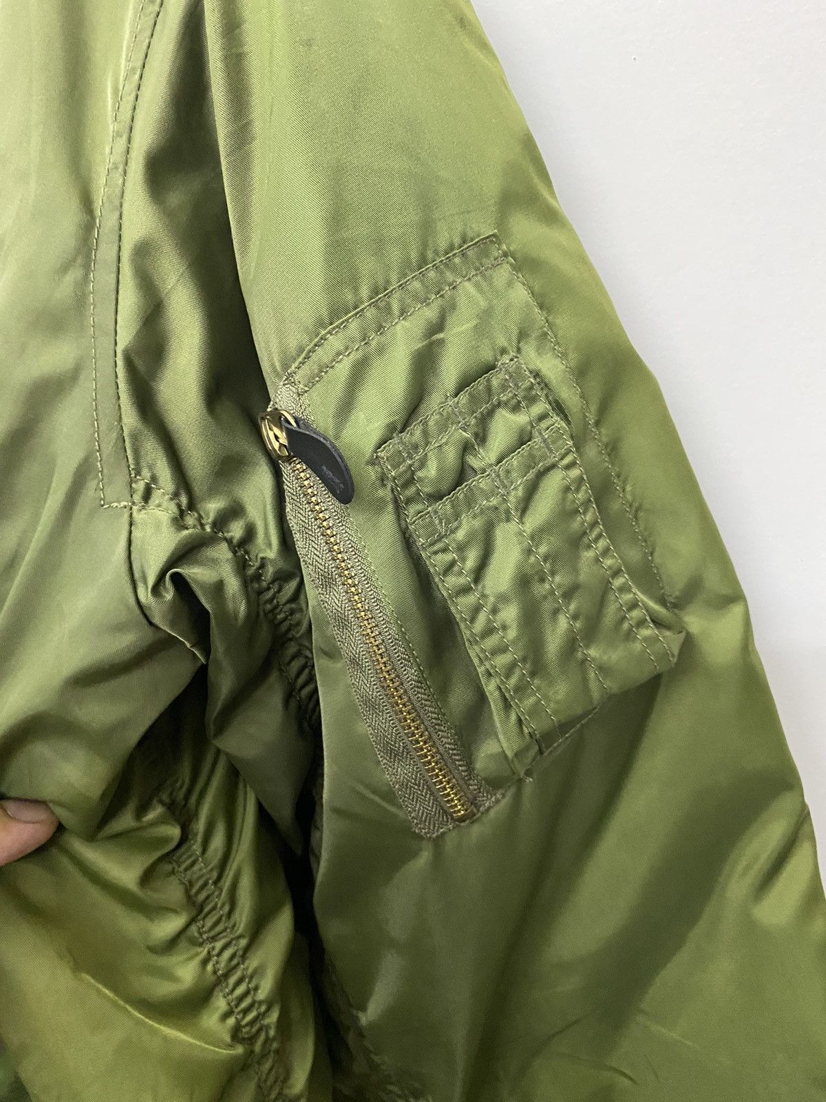Vintage Air Force Intermadiate MA Bomber Jacket Size US L / EU 52-54 / 3 - 4 Thumbnail