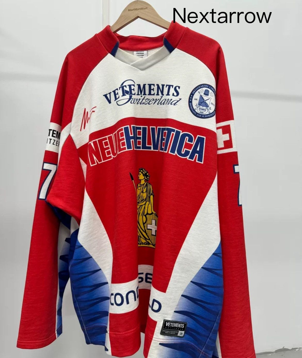 VETEMENTS × JERK International ロゴTシャツ Vetements Jerk | Grailed