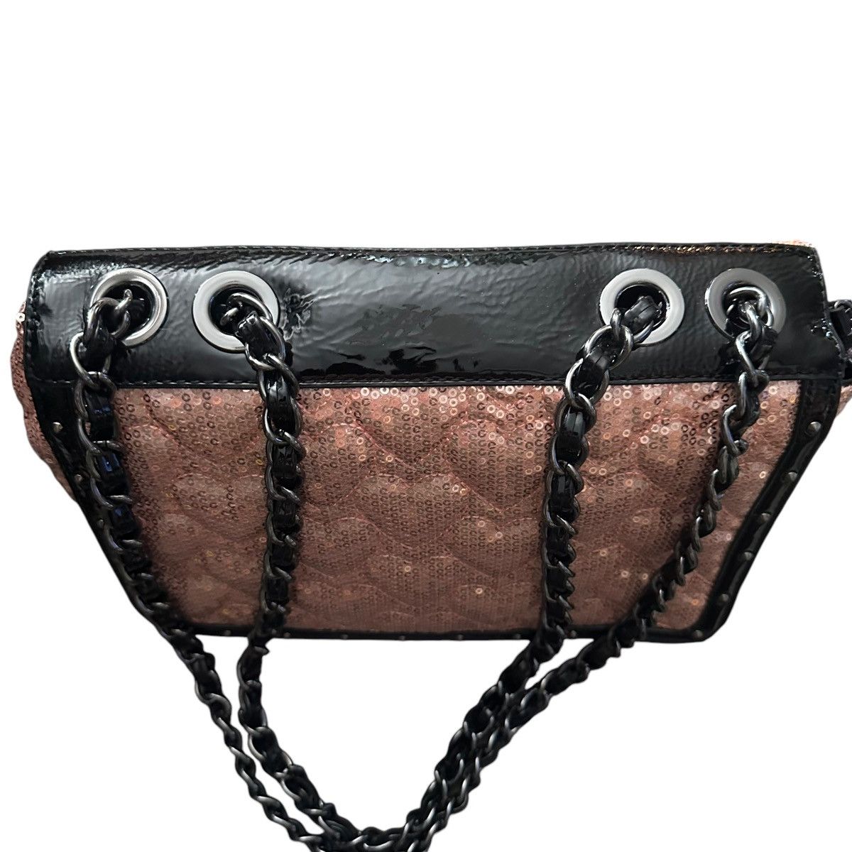 Betsey Johnson Betsey Johnson sequined quilted heart bag Size ONE SIZE - 2 Thumbnail