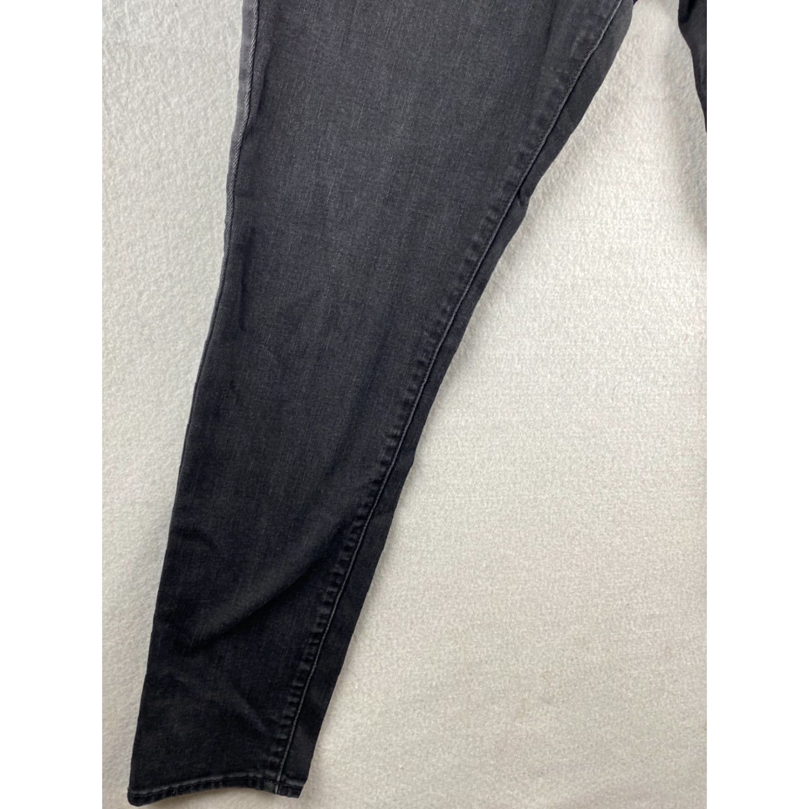 Levi's Levis Jeans Women's 34 Black 721 High Rise Skinny Stretch Denim Dark Wash Casual Size 24" / US 00 / IT 34 - 4 Thumbnail