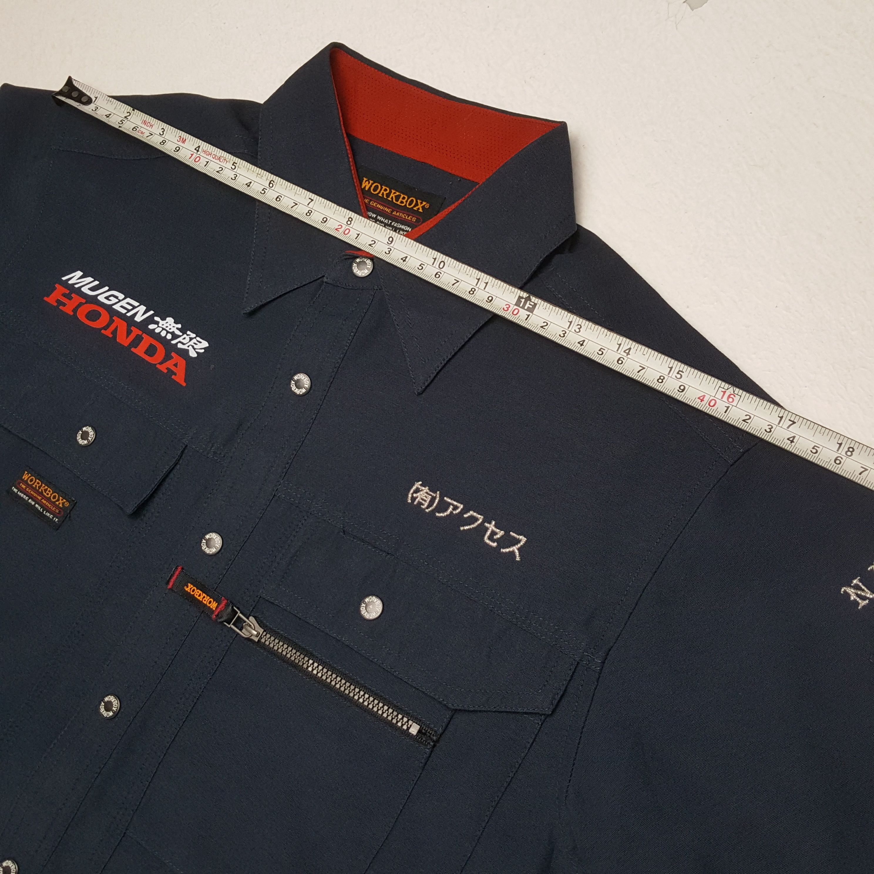 Japanese Brand × Vintage MUGEN HONDA Japanese Motorsports Custom Art Shirt Size US M / EU 48-50 / 2 - 5 Thumbnail