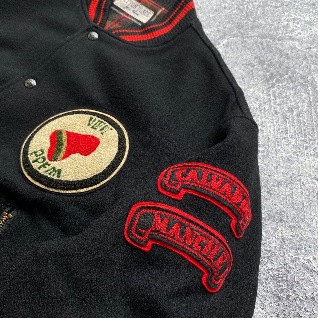 PPFM × Vintage Vintage PPFM Peyton Place Embroidered Varsity Jacket Size US L / EU 52-54 / 3 - 4 Thumbnail