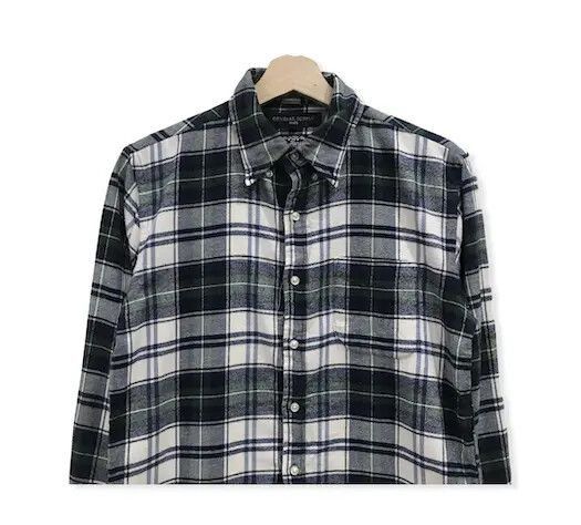 Flannel Japanese Brand Ships Plaid Tartan Flannel Shirt Size US M / EU 48-50 / 2 - 2 Thumbnail
