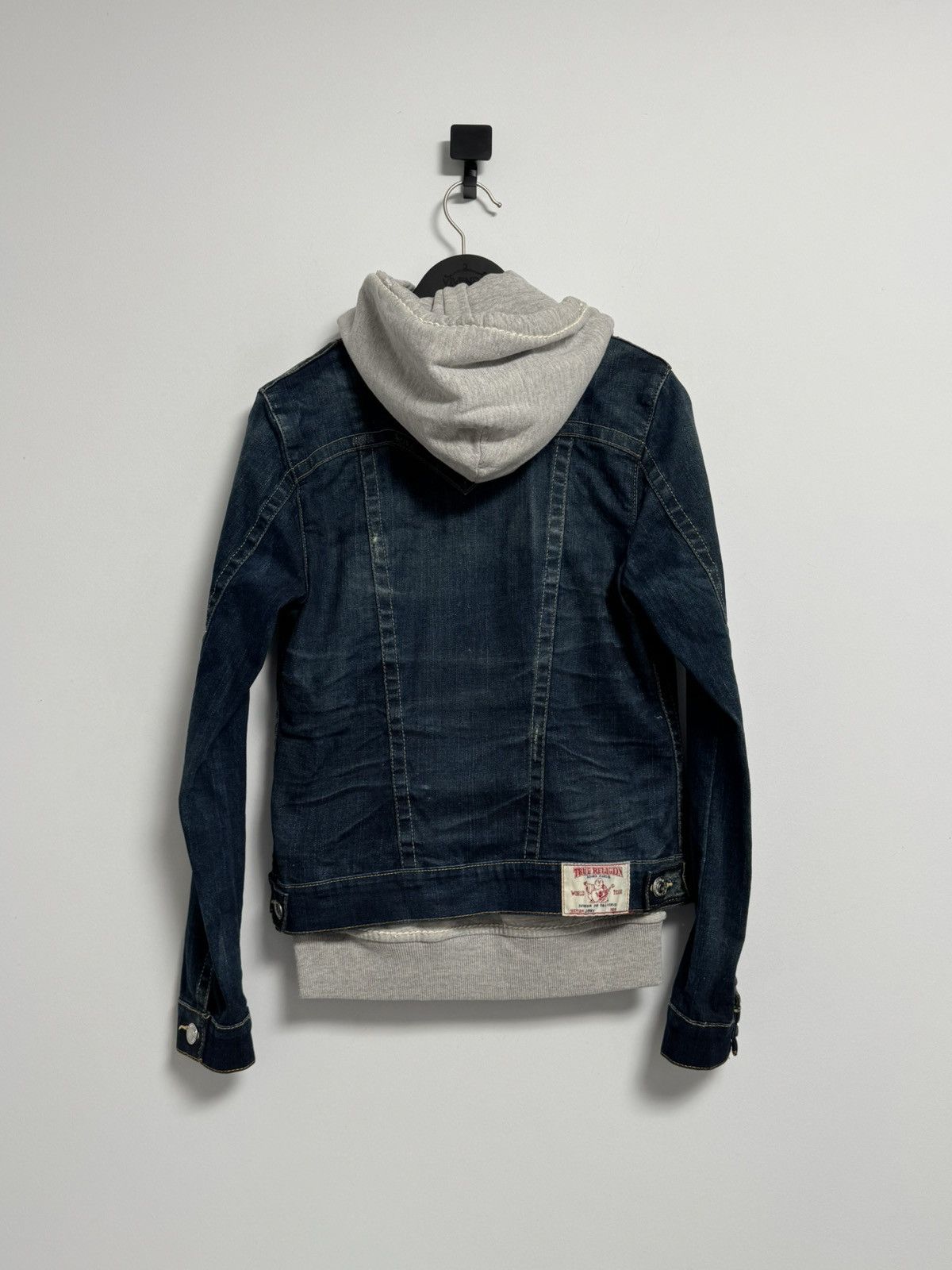 True Religion True Religion Distressed Denim Hooded Jacket size Women’s L Size L / US 10 / IT 46 - 16 Thumbnail