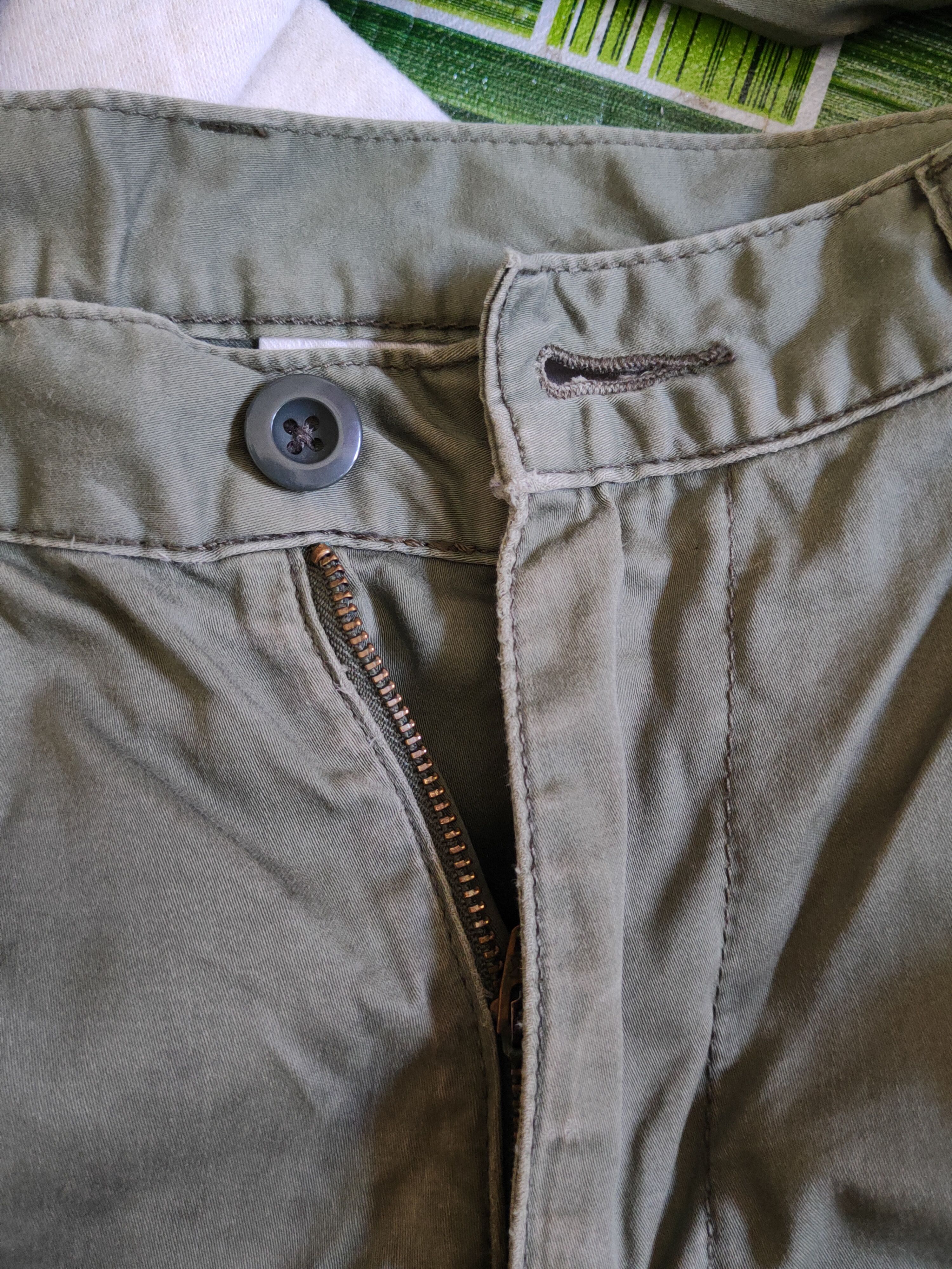 Japanese Brand Japanese Brand Green Multipocket Tactical Cargo Pants #S2485 Size US 29 - 12 Thumbnail