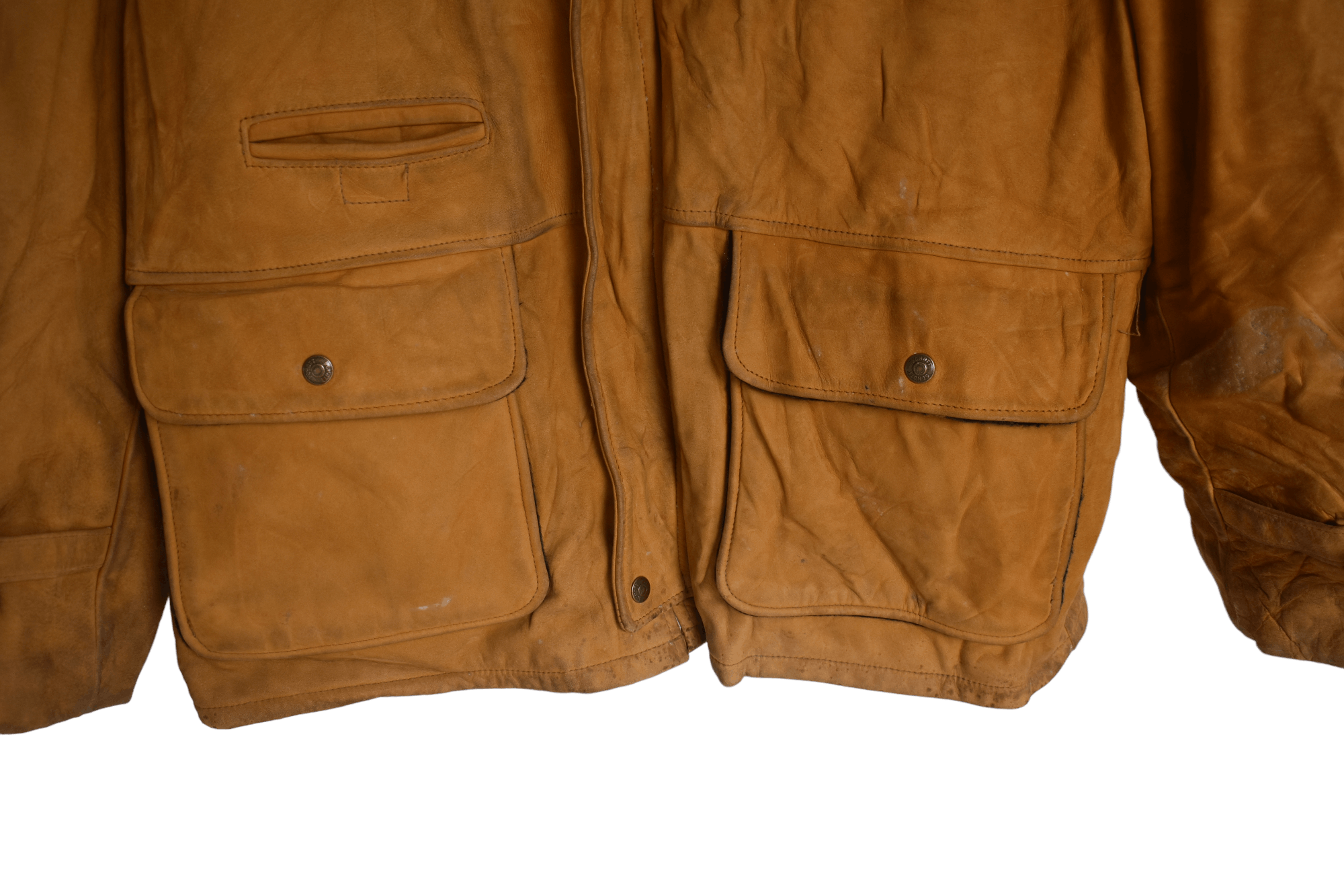 Schott × Vintage Vintage Schott NYC Leather Jacket With Blanked Lining Size US L / EU 52-54 / 3 - 4 Thumbnail