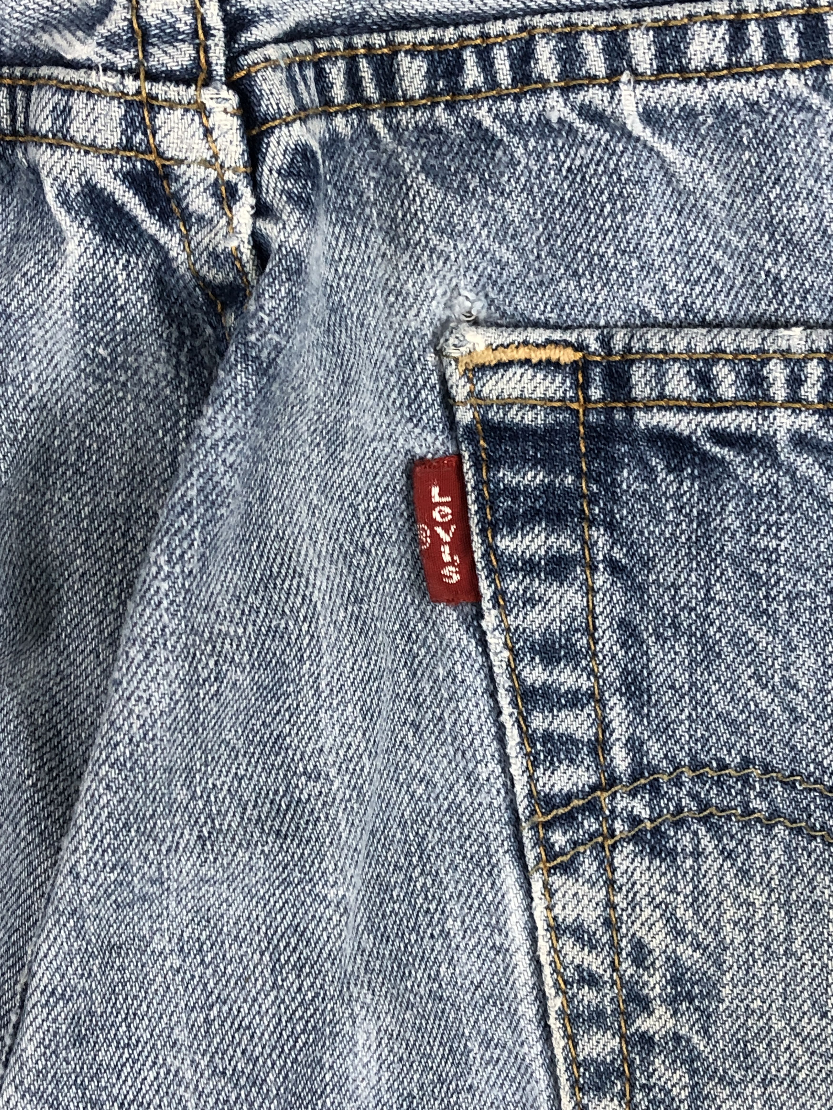 Levi's Vintage Levis 501 Blue Denim Jeans DP2242 Size US 31 - 6 Thumbnail