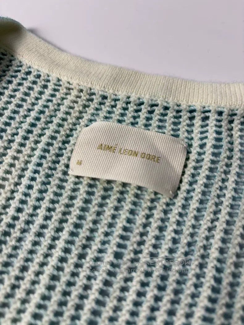 Aime Leon Dore Aime Leon Dore Tie-Dye Wave Warm Knit Open-Back Vest Size US M / EU 48-50 / 2 - 7 Thumbnail