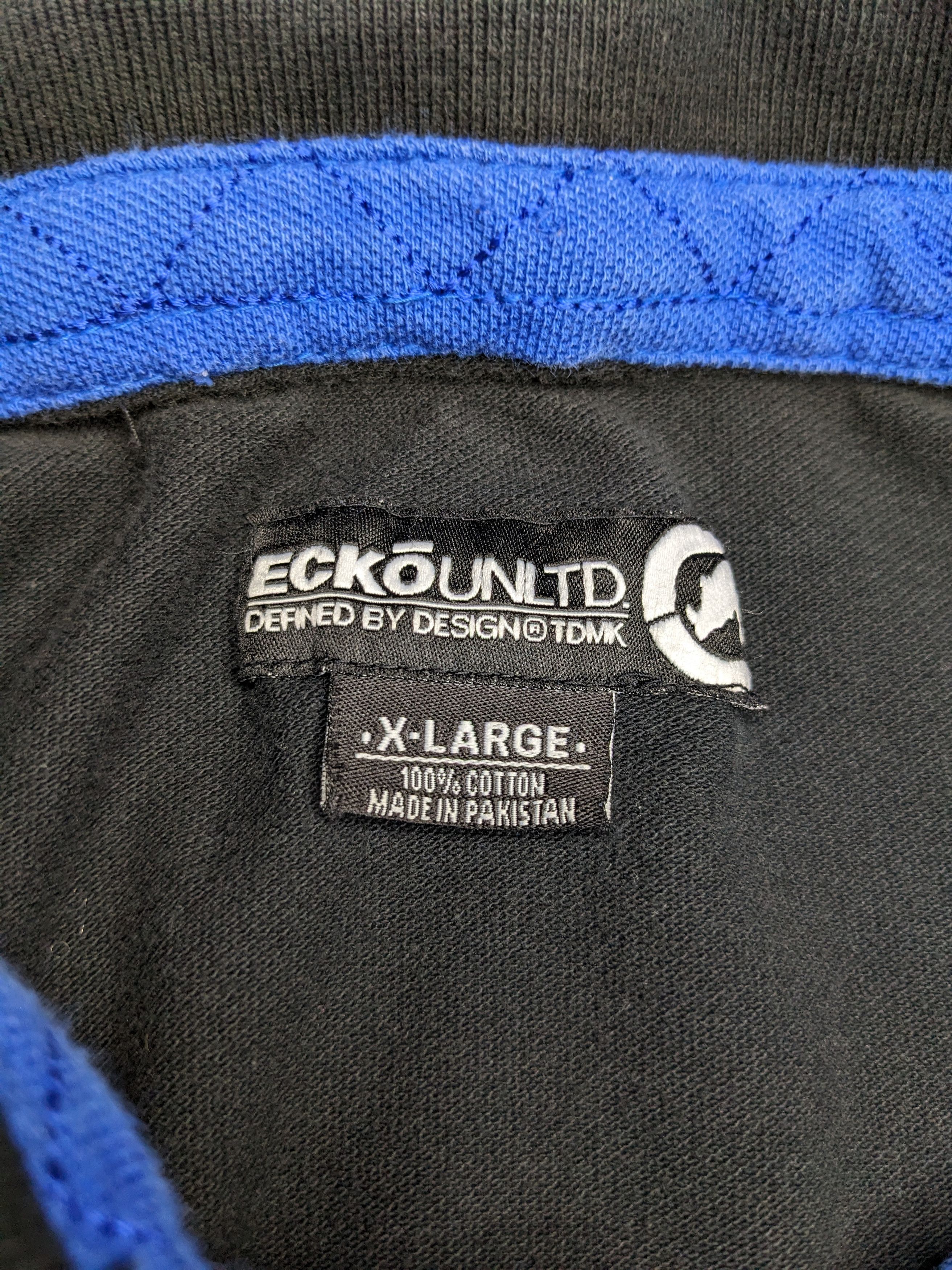 Ecko Unltd. VINTAGE Ecko Unltd Embroidered Polo Shirt XL Black Y2K Logo Size US XL / EU 56 / 4 - 5 Thumbnail