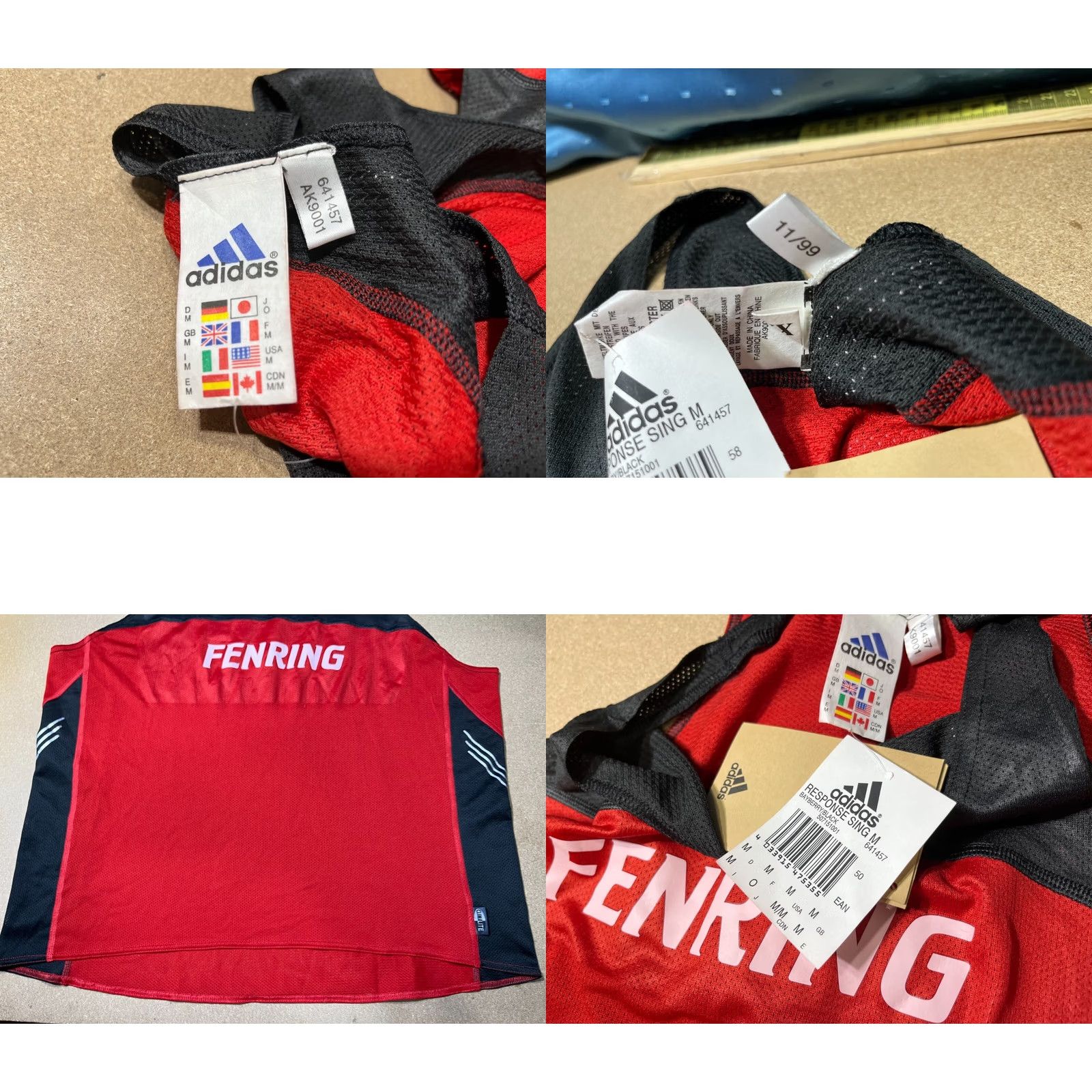 Nike Nike Tank Top Mens Red Vintage 1999 Size M Sleveless Shirt VTG Sport Cropped Sleeveless Breathable Quick Dry Slimfit Practical Activewear Size US M / EU 48-50 / 2 - 8 Thumbnail