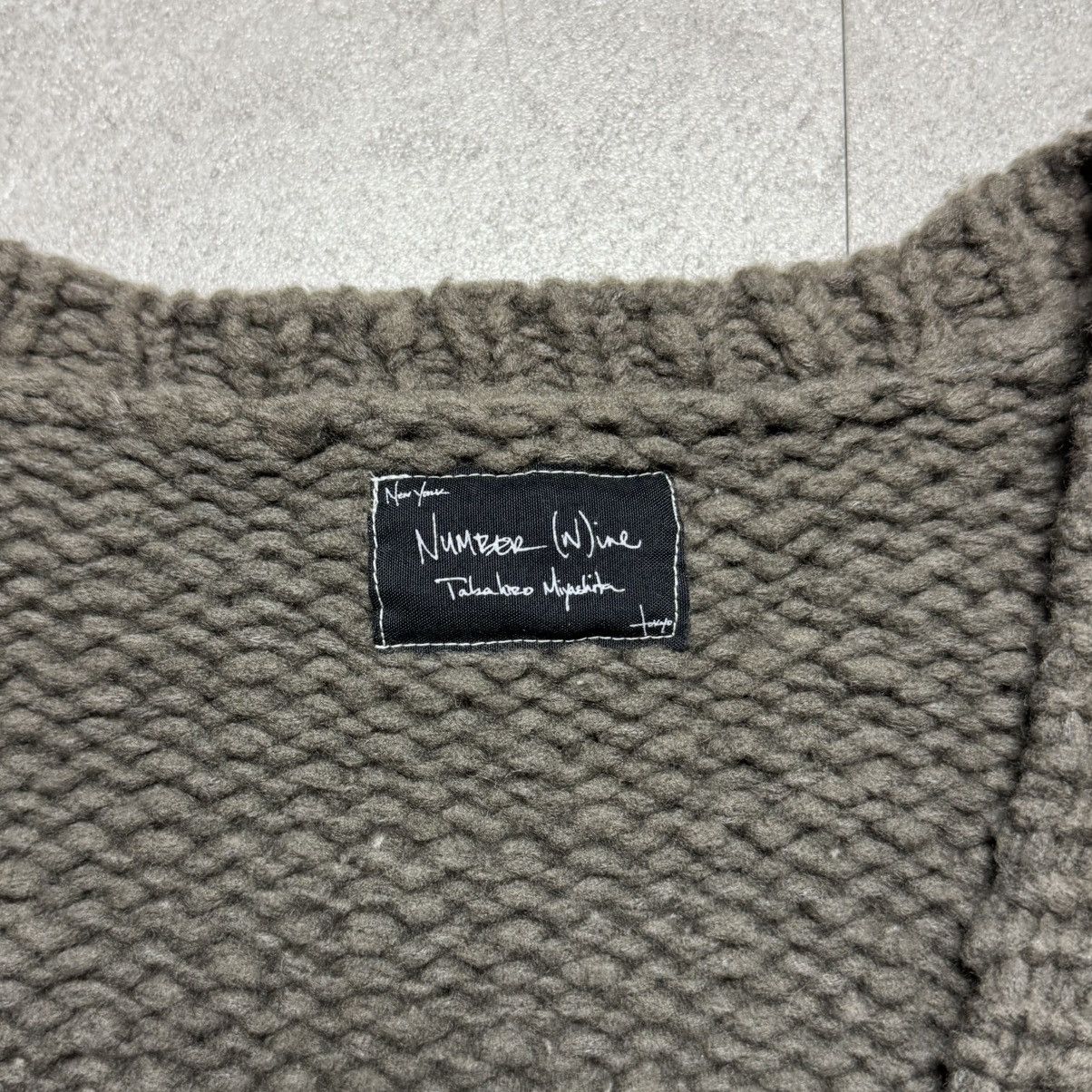Number (N)ine Number (N)ine Cable Knit Cardigan Size US L / EU 52-54 / 3 - 3 Thumbnail