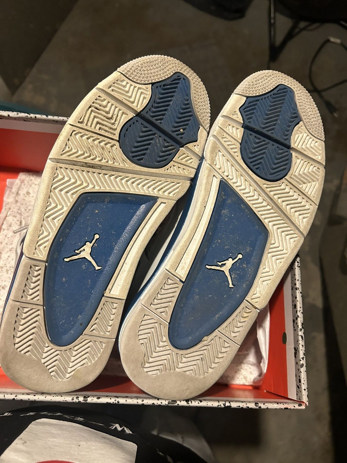 Jordan Brand Jordan retro 4 military blue Size US 7 / EU 40 - 5 Thumbnail