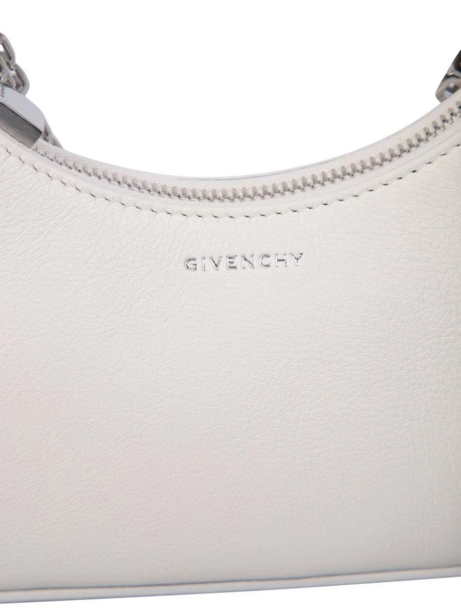 Givenchy o1srvl11e0724 Size: OS / Mini Leather Hobo Bag in White Size ONE SIZE - 2 Thumbnail